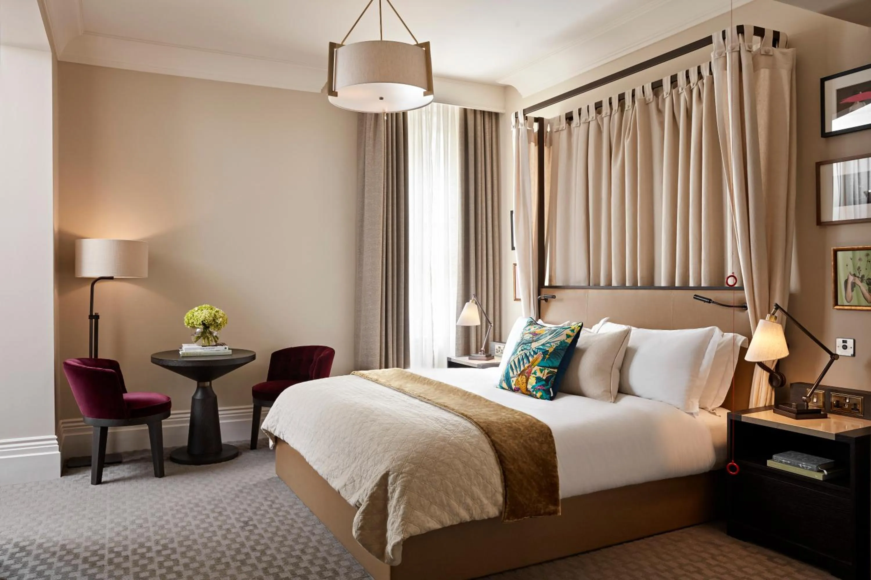 Photo of the whole room, Bed in Kimpton Fitzroy London by IHG