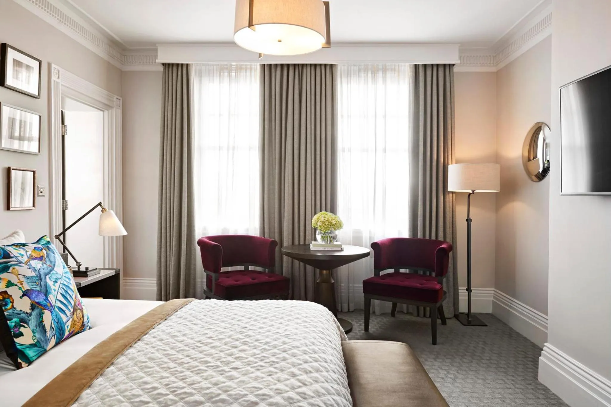 Photo of the whole room, Bed in Kimpton Fitzroy London by IHG