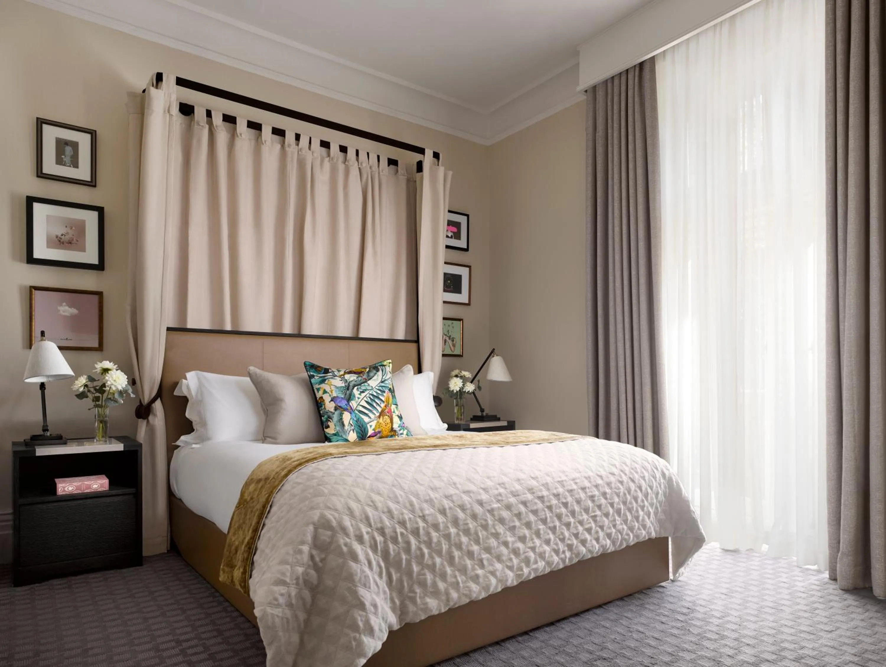 Photo of the whole room, Bed in Kimpton Fitzroy London by IHG