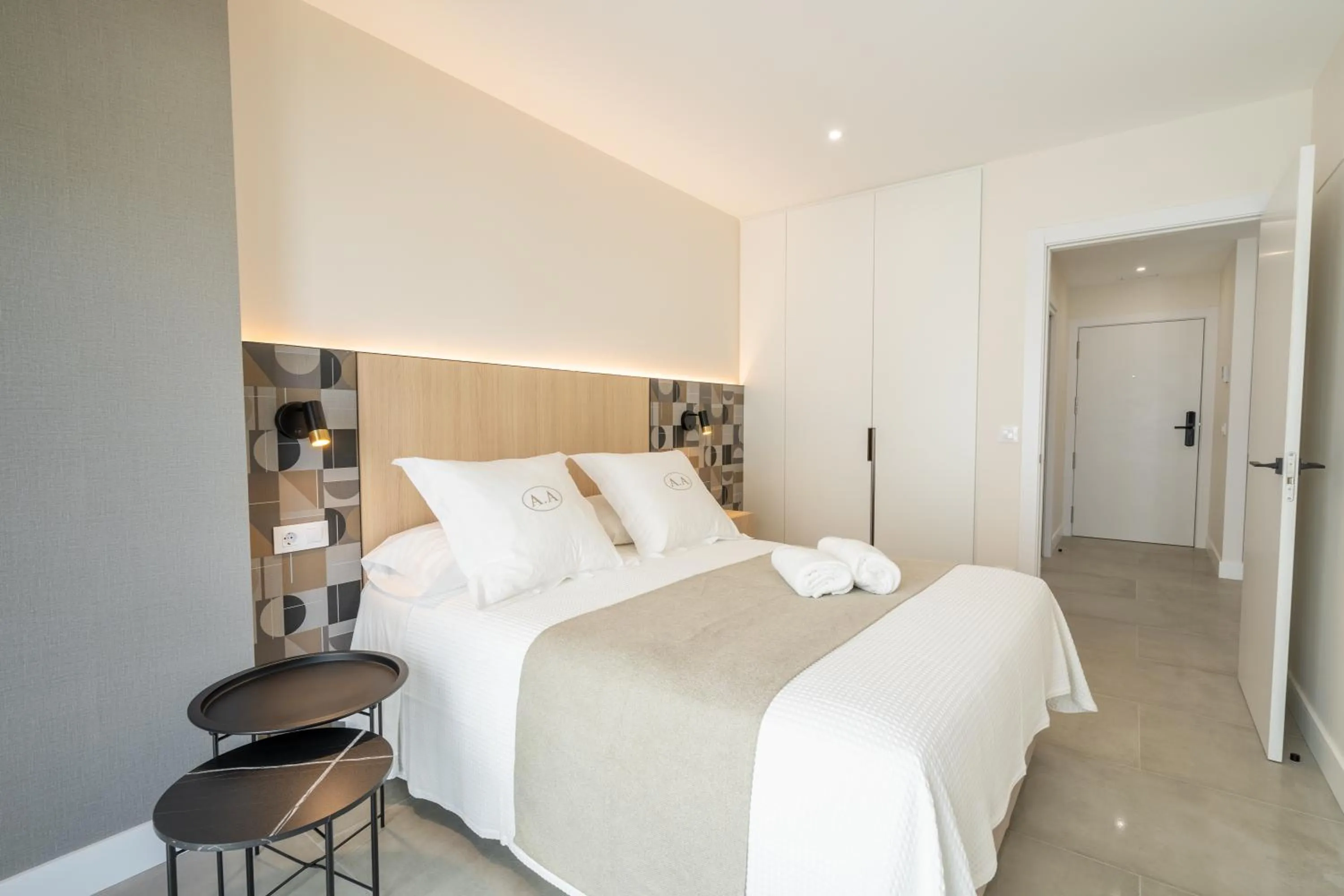 Bed in Cíes Luxury Suitel Areosa 22