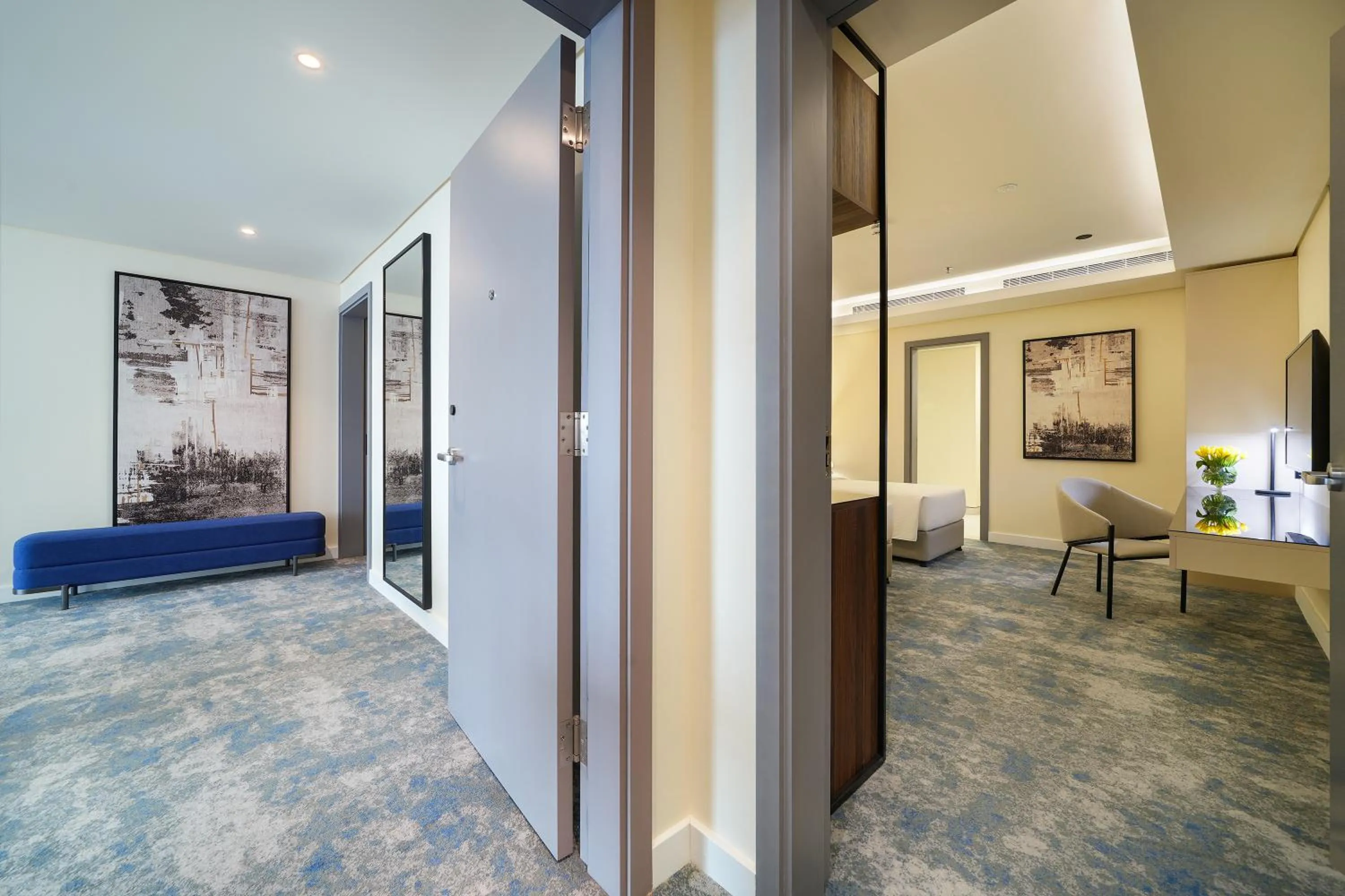 Living room in Nova M Hotel Olaya Riyadh edge By Rotana