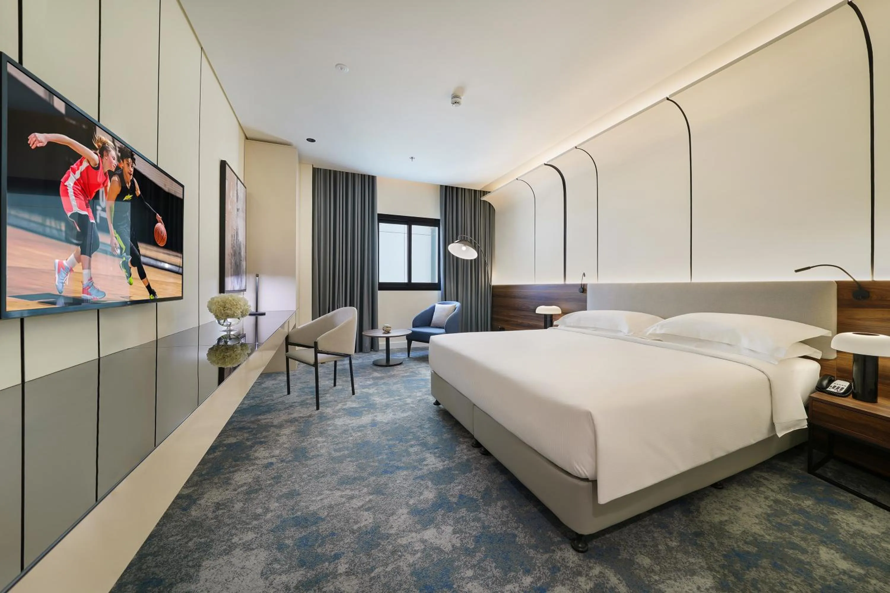 Bedroom, Bed in Nova M Hotel Olaya Riyadh edge By Rotana