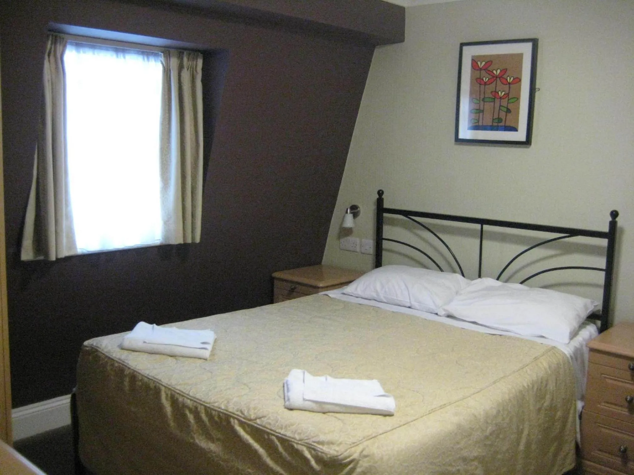 Bed in Central Hotel