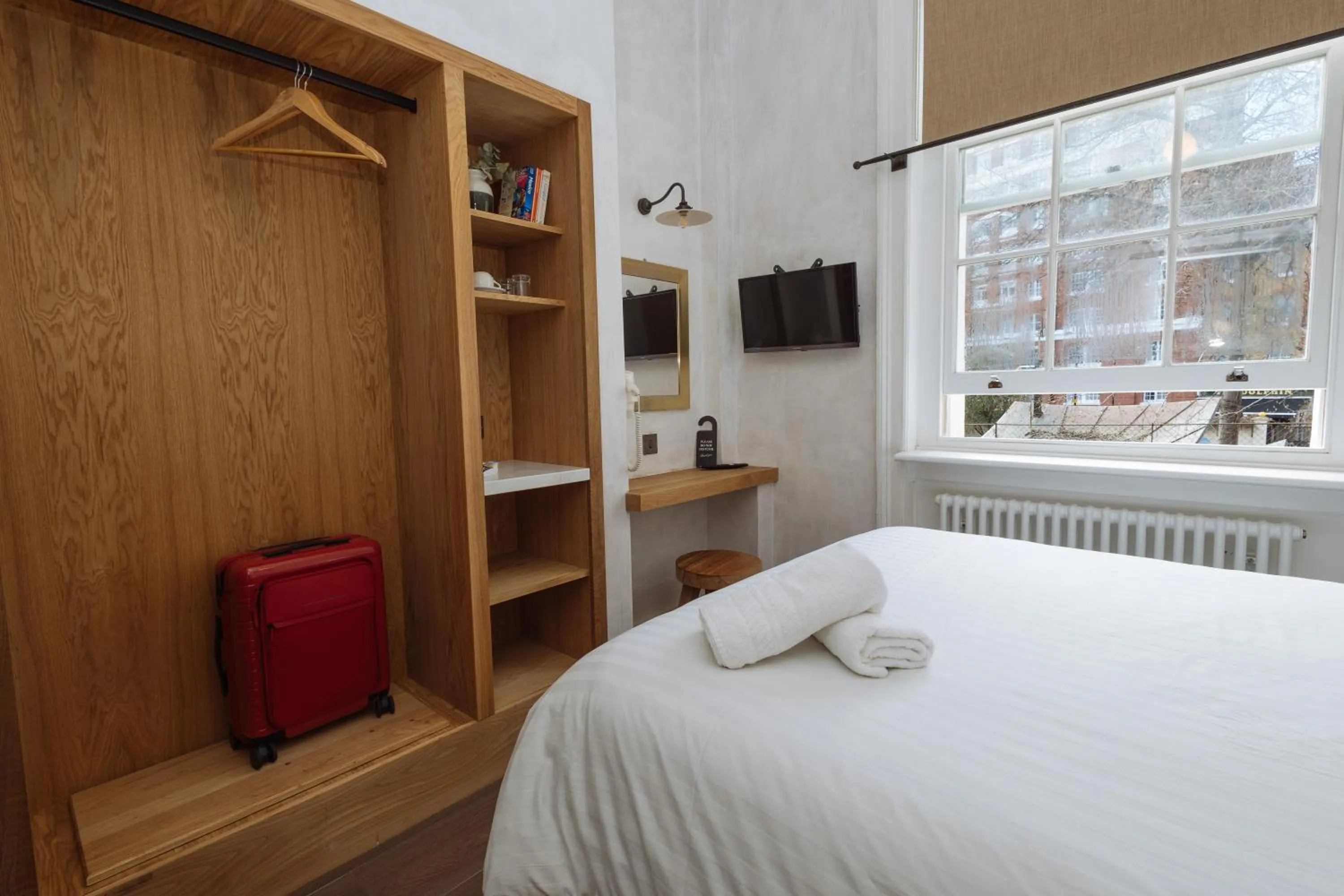 Photo of the whole room, Bed in Central Hotel