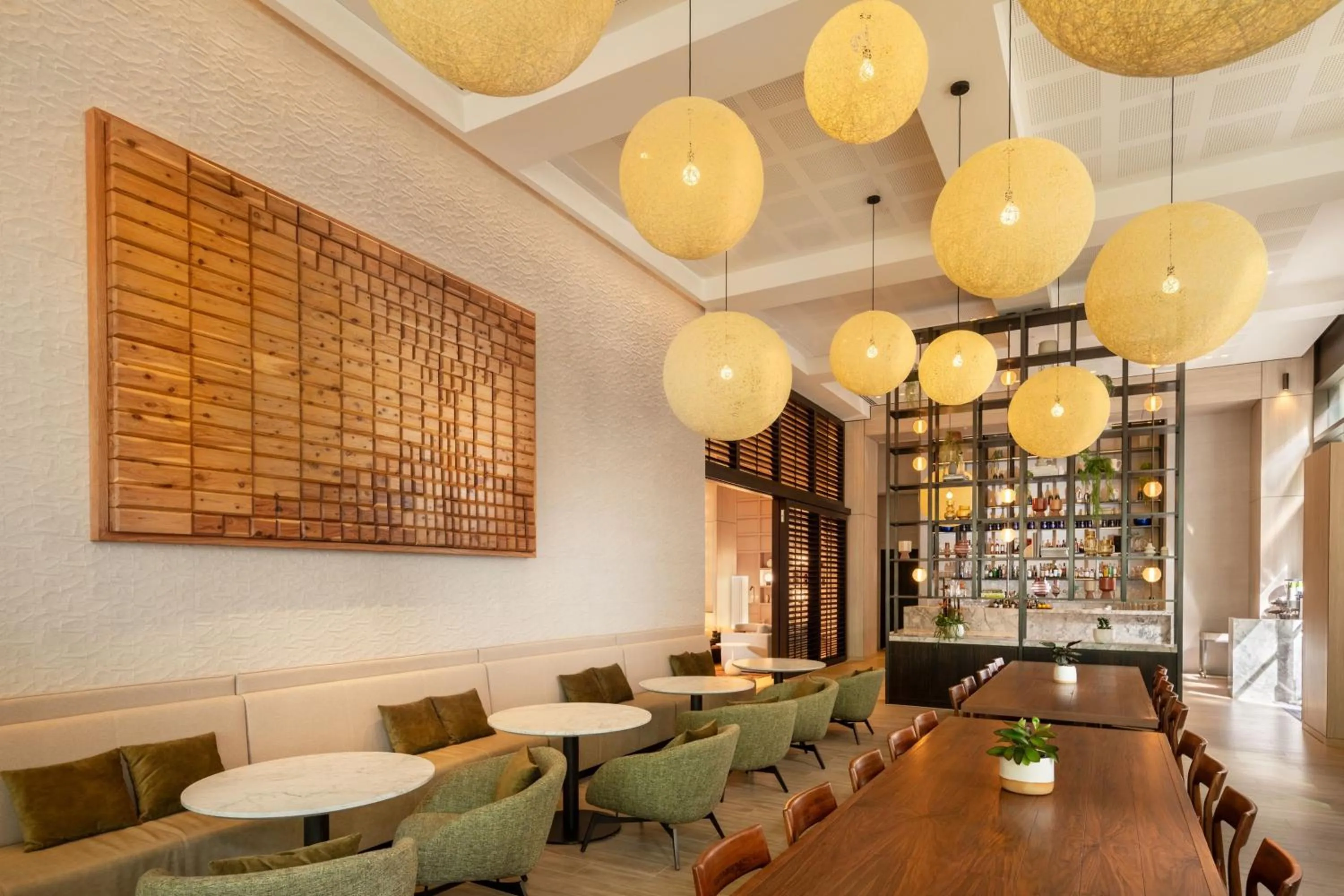 Lounge or bar in Adelaide Marriott Hotel