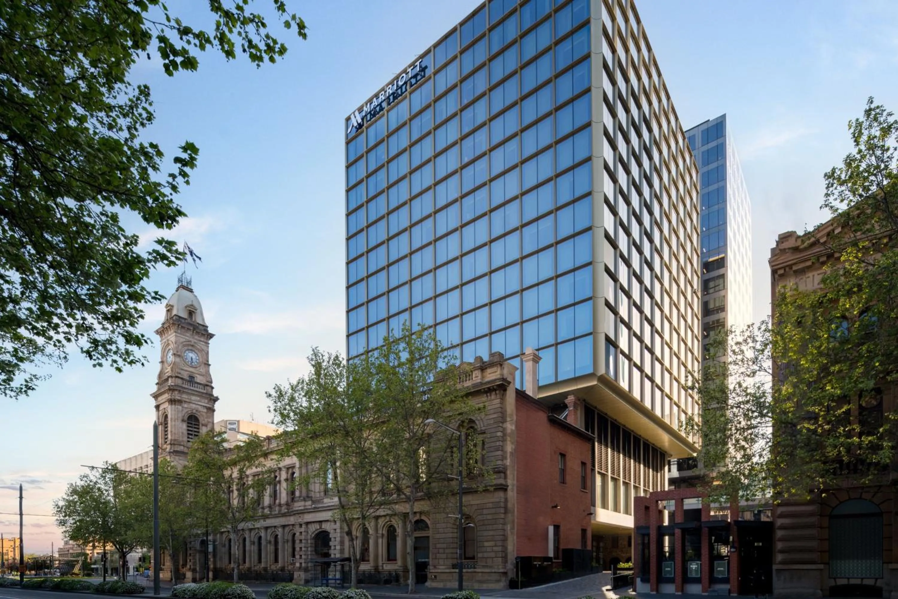 View (from property/room) in Adelaide Marriott Hotel