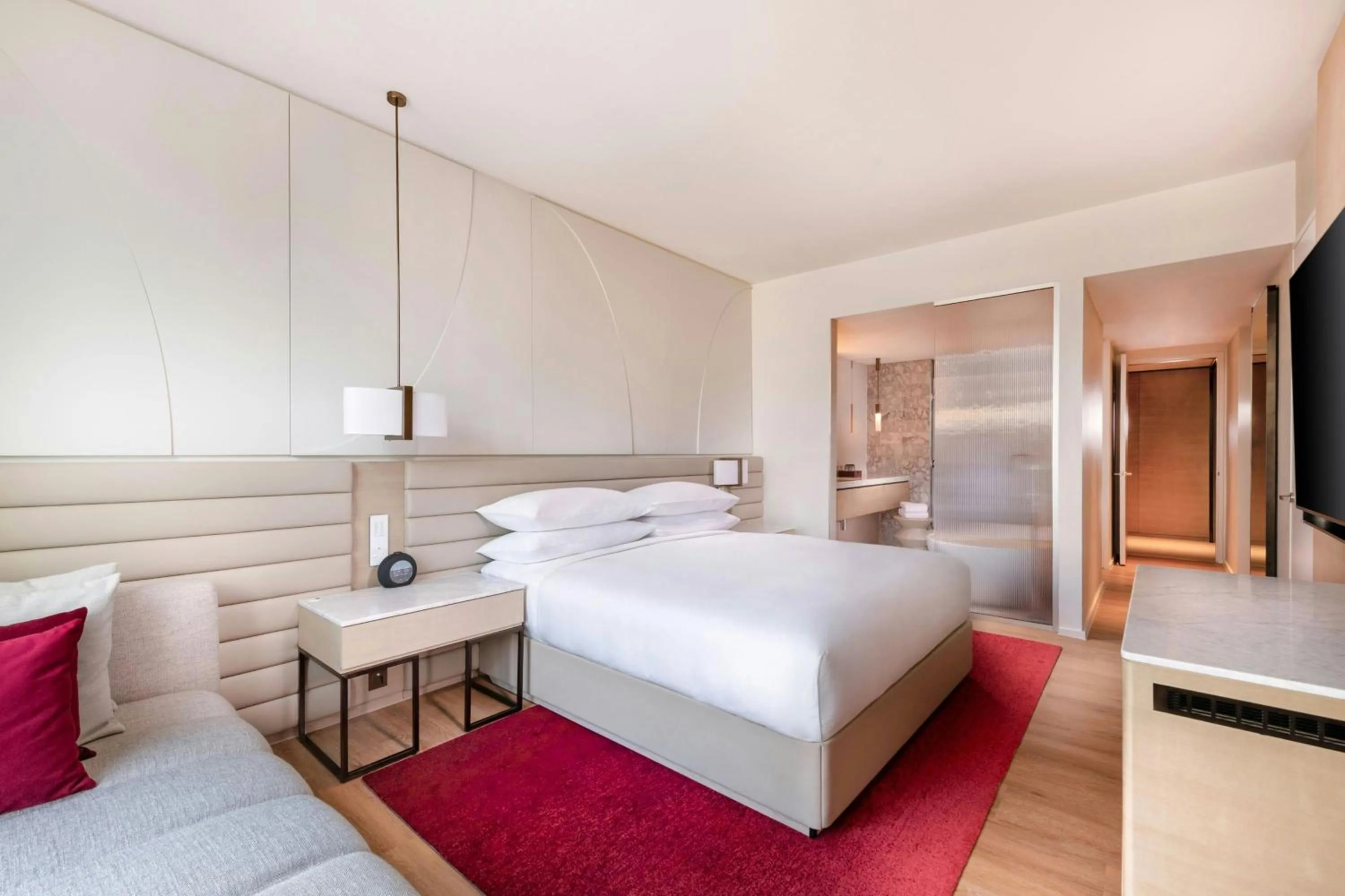 Bedroom, Bed in Adelaide Marriott Hotel