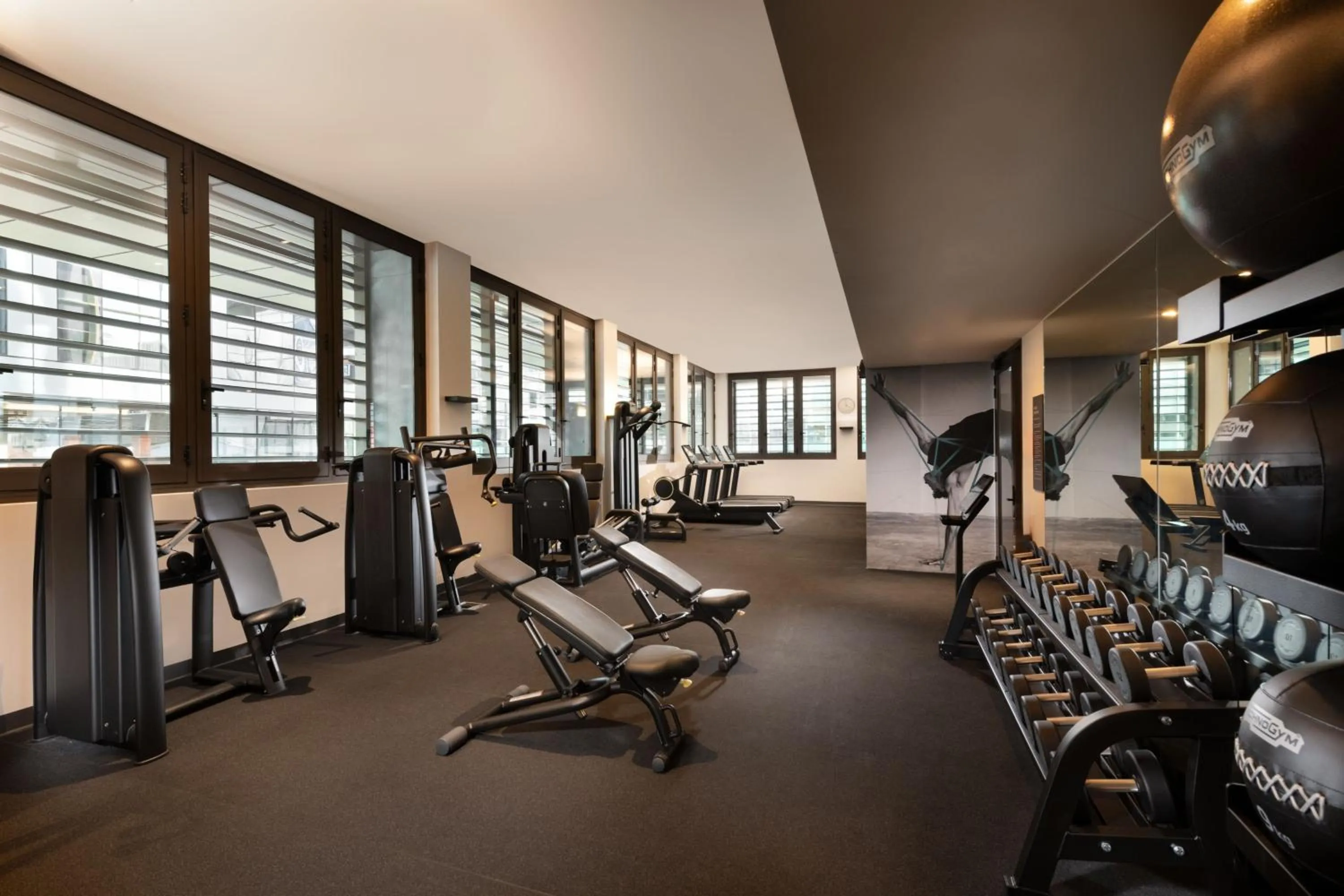 Fitness centre/facilities in Adelaide Marriott Hotel