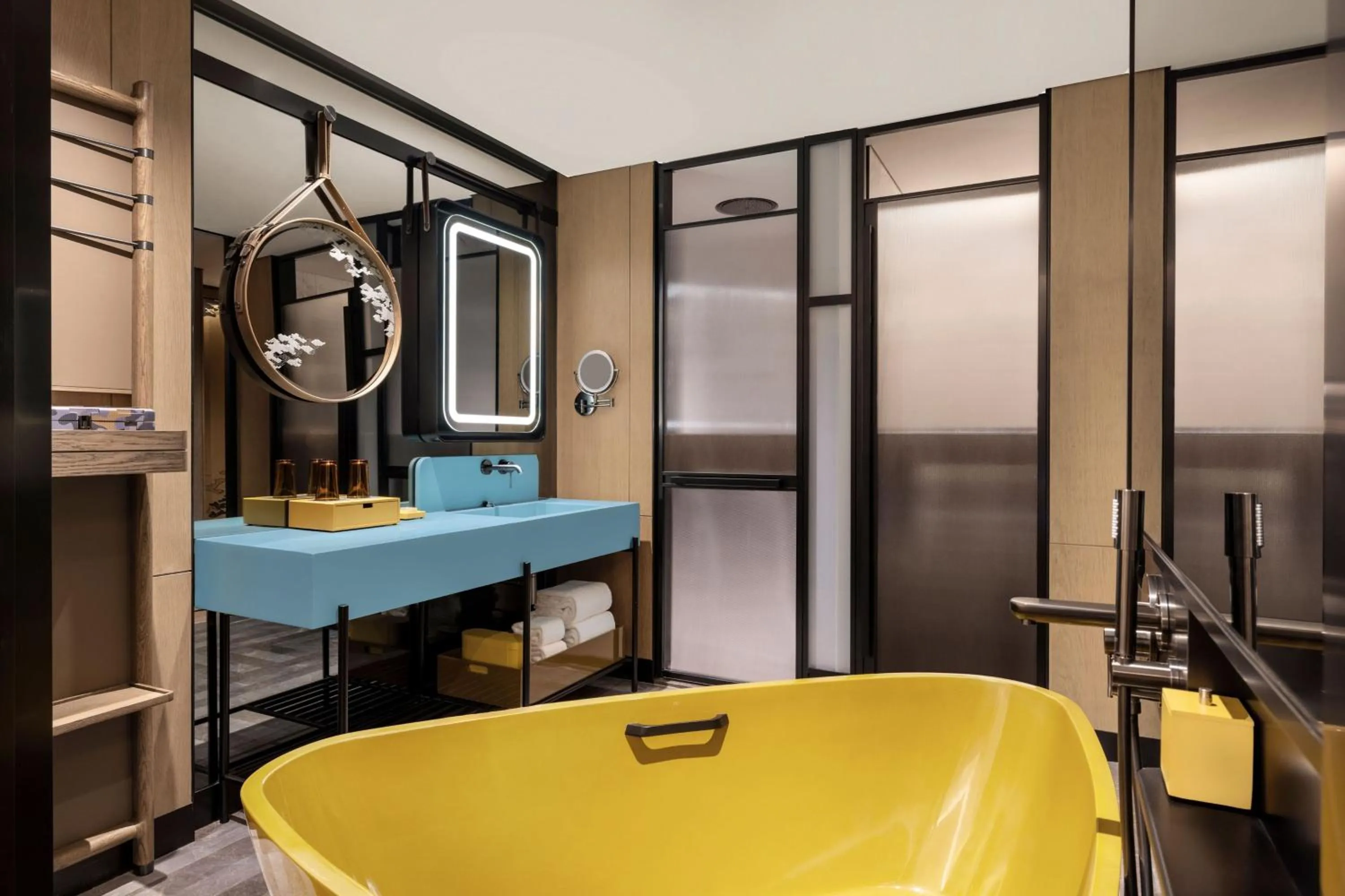 Bathroom in Renaissance Beijing Haidian Hotel