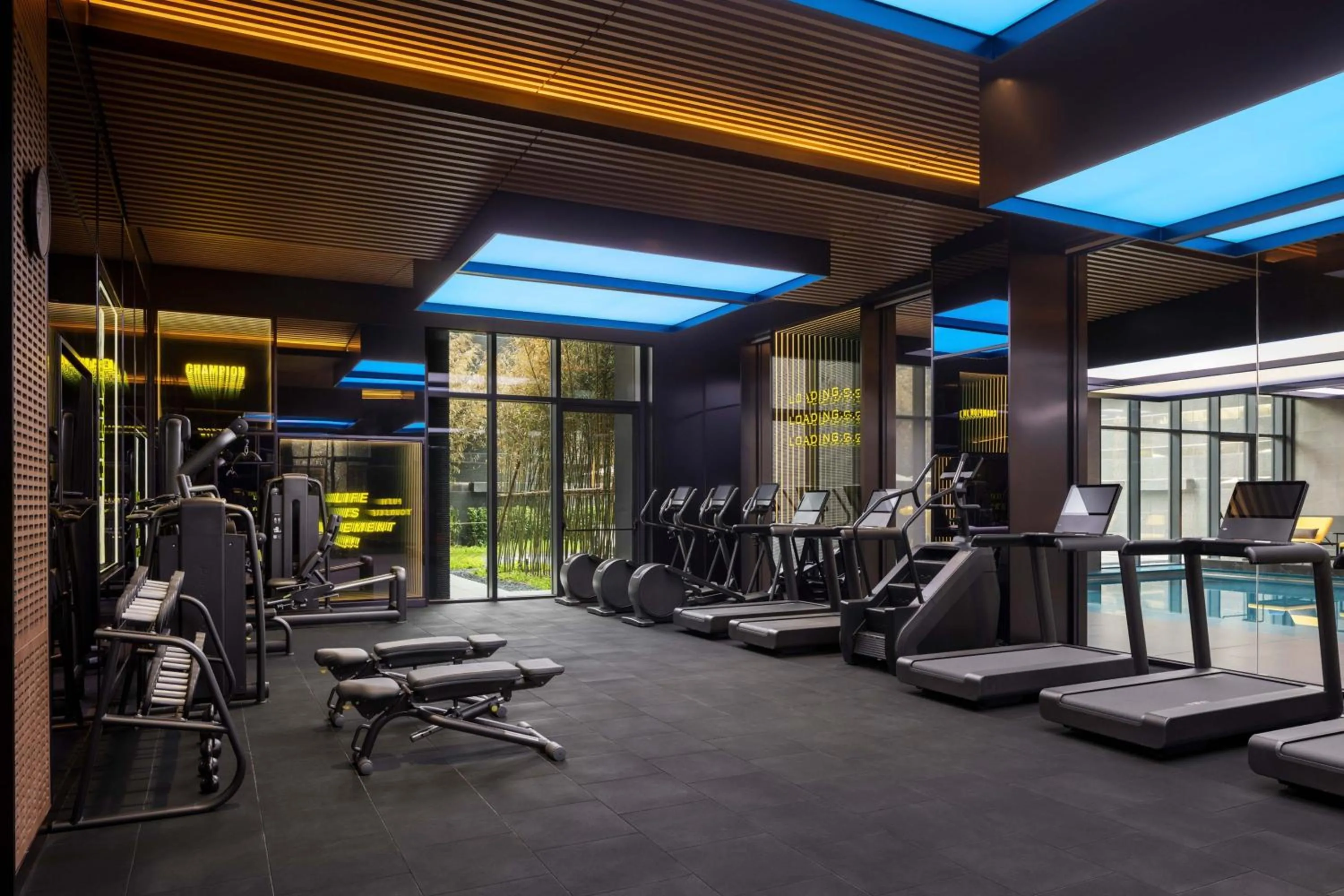 Fitness centre/facilities in Renaissance Beijing Haidian Hotel