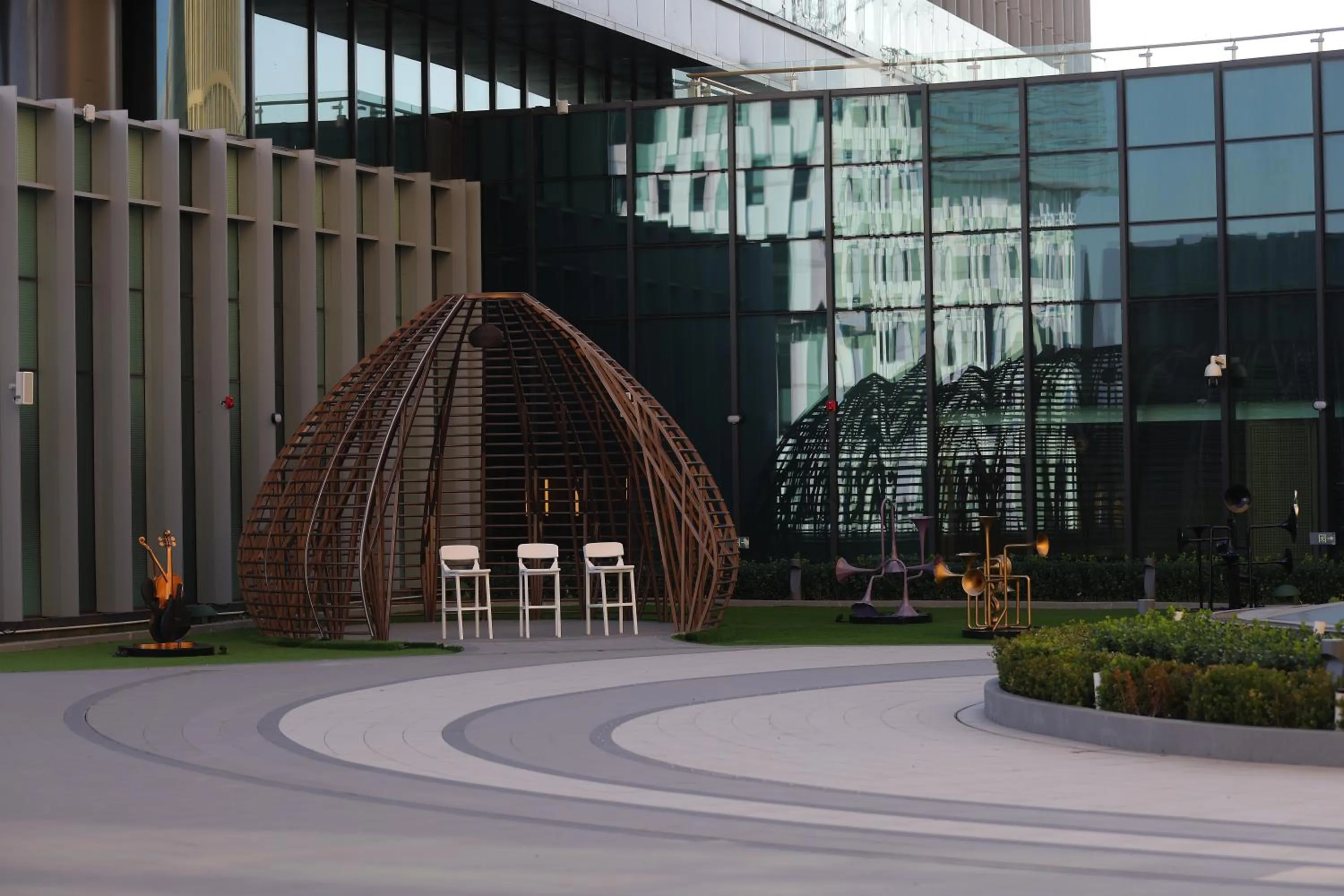 Balcony/Terrace in Renaissance Beijing Haidian Hotel