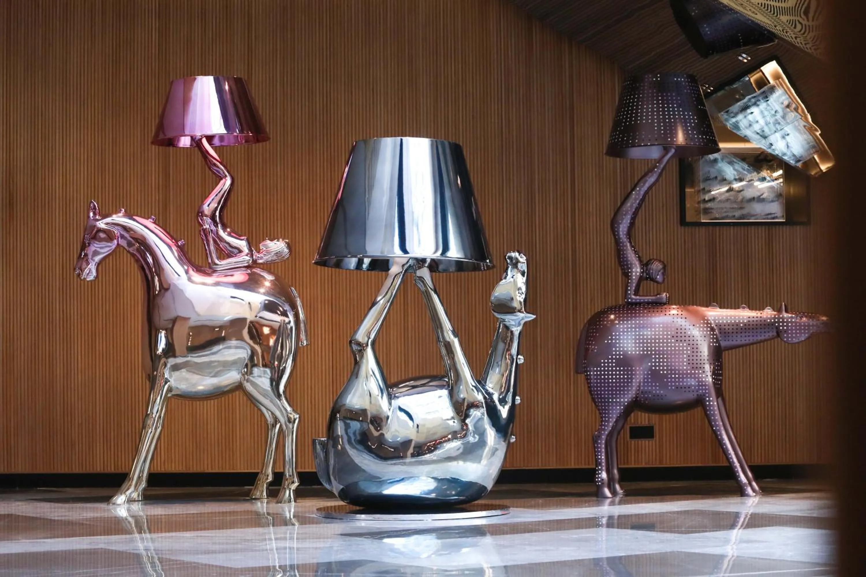 Decorative detail in Renaissance Beijing Haidian Hotel