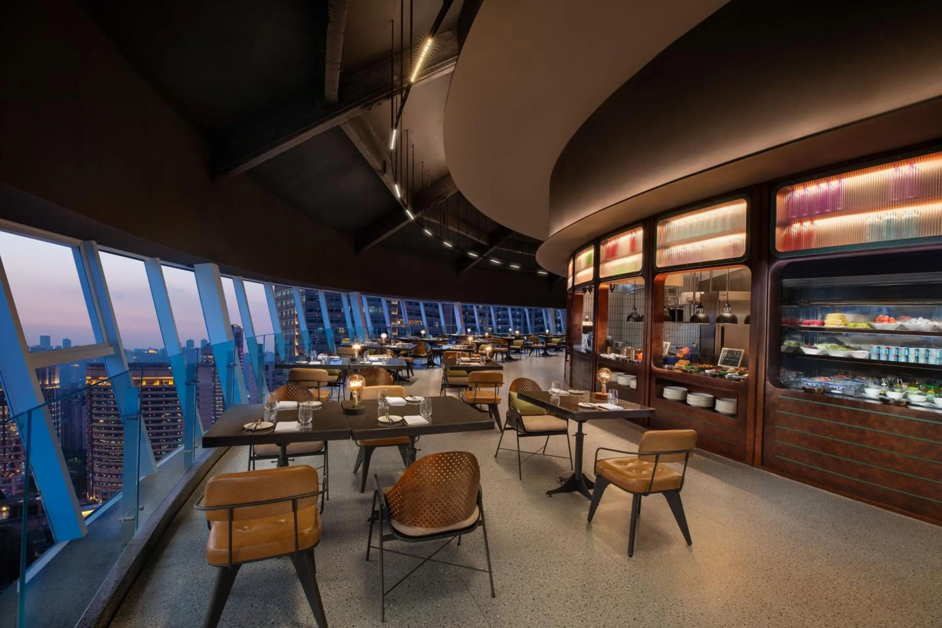 Restaurant/places to eat in Moxy Chongqing