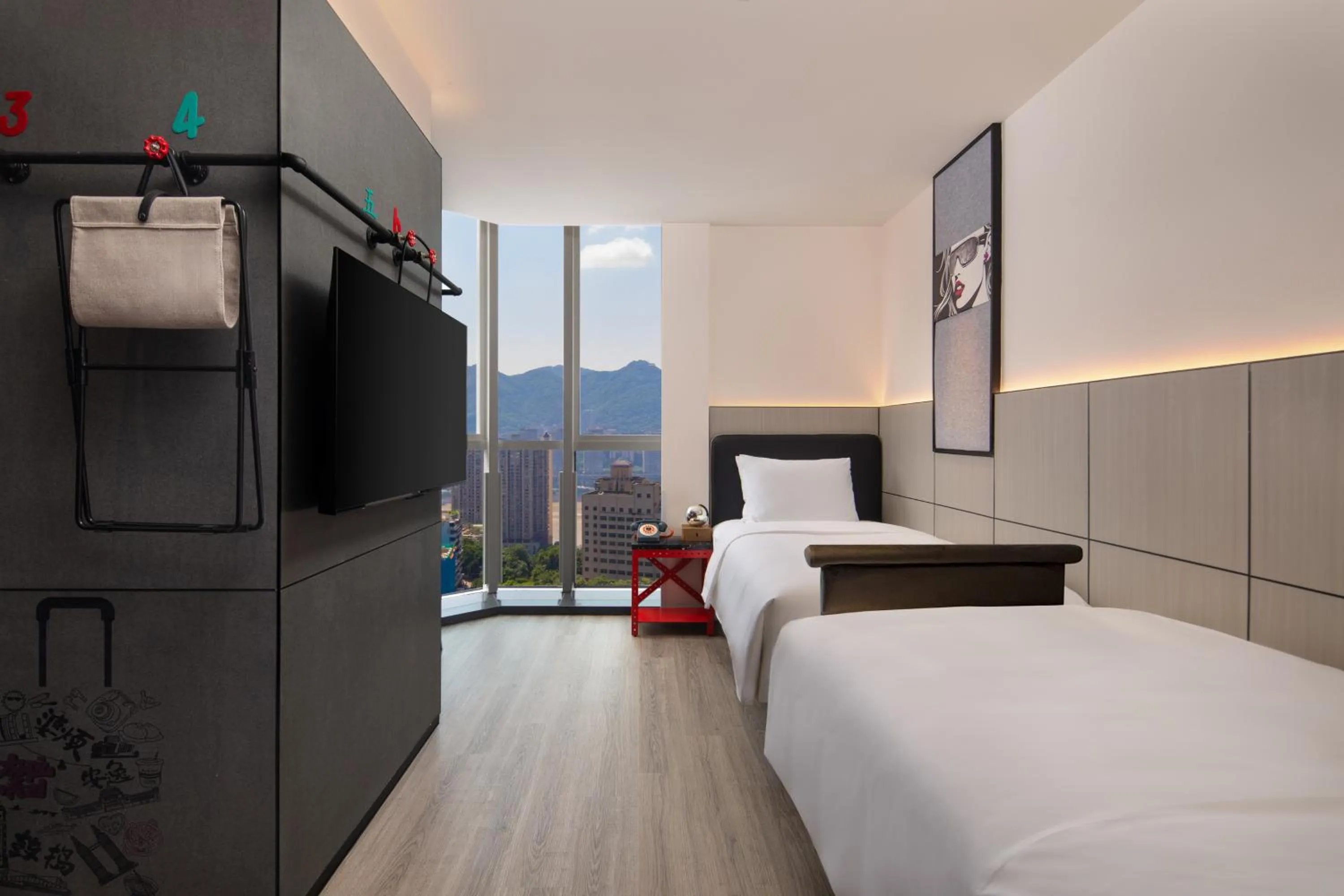 Bed in Moxy Chongqing