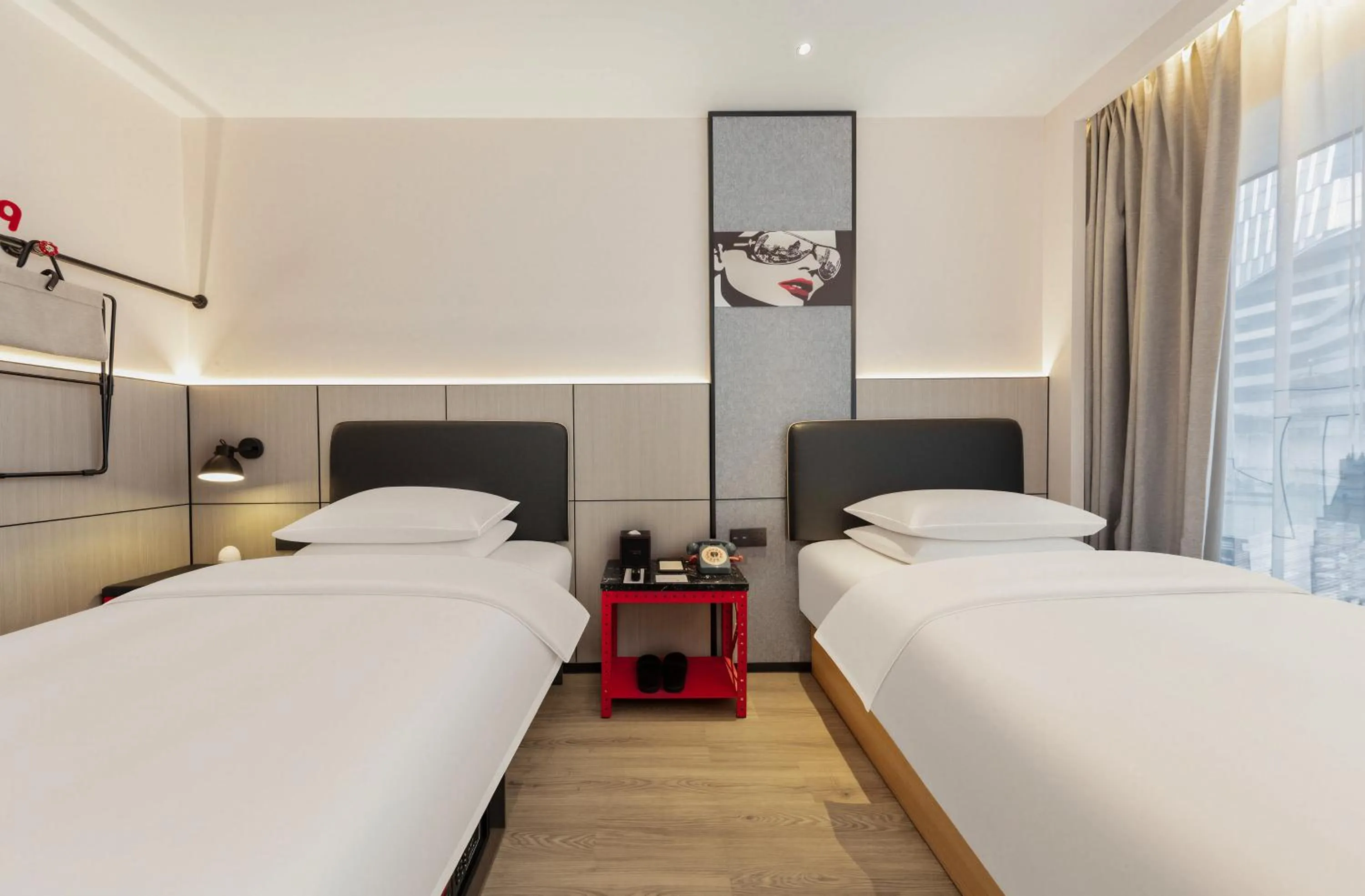 Bed in Moxy Chongqing