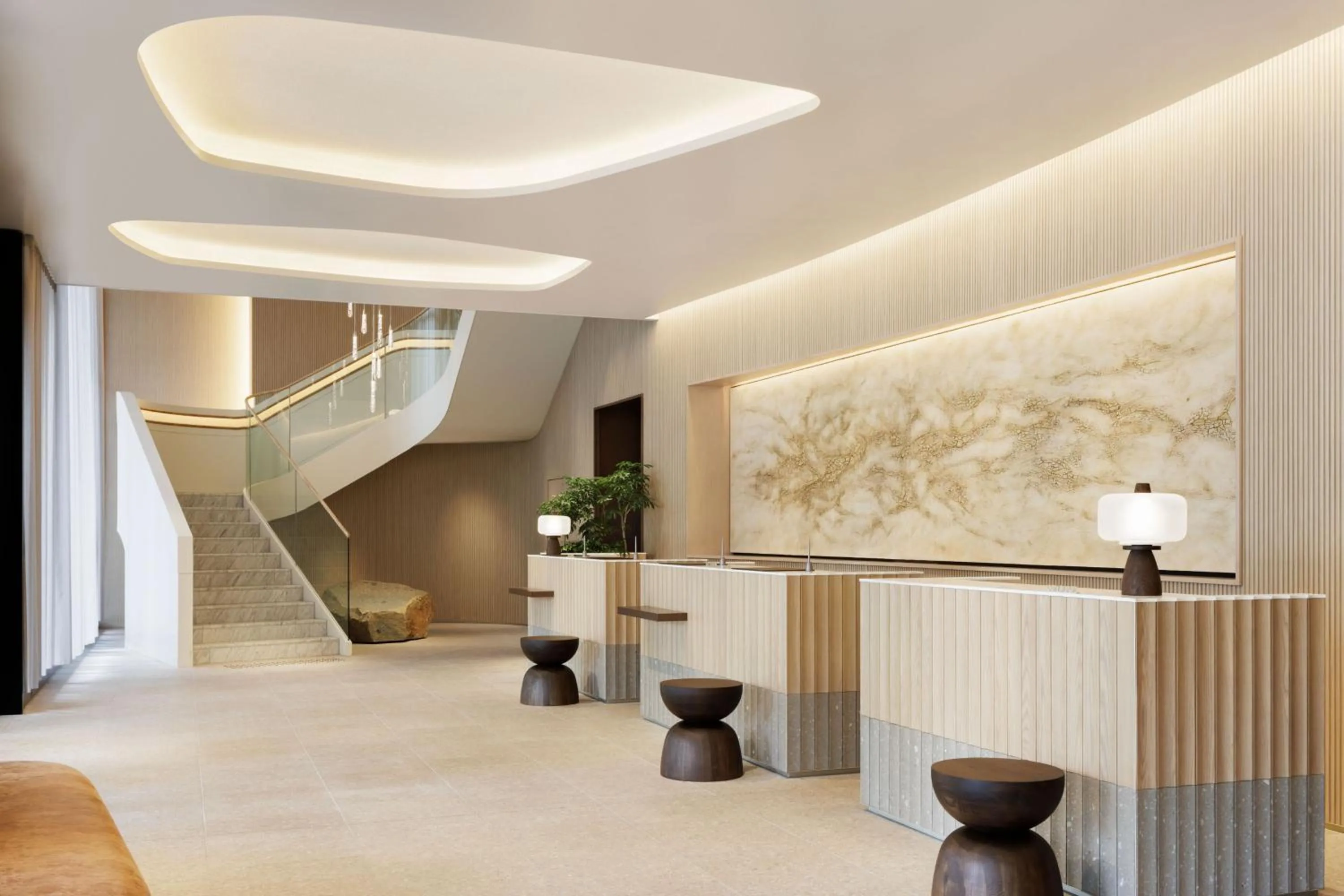 Lobby or reception in Courtyard by Marriott Sapporo