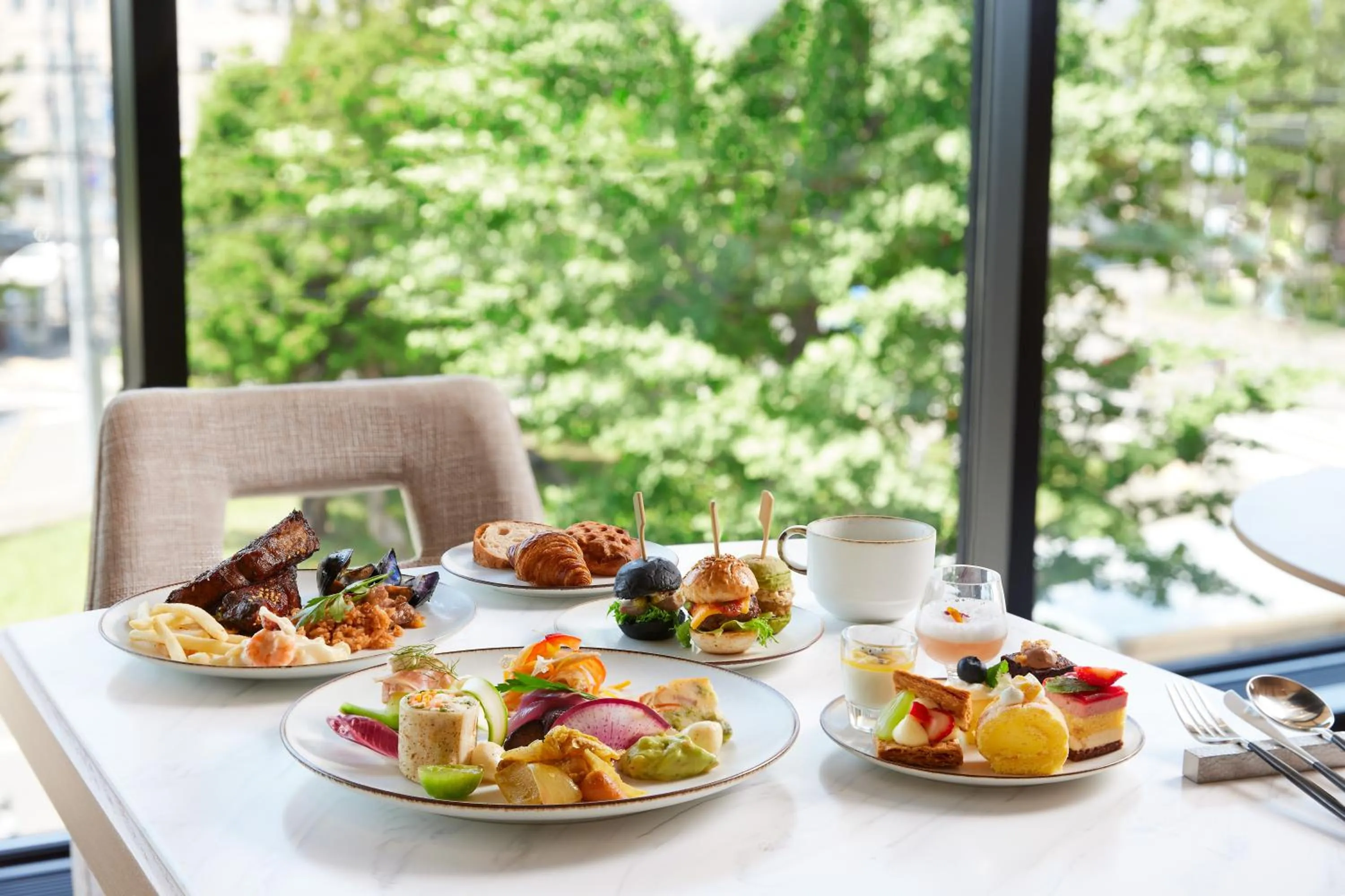 Restaurant/places to eat in Courtyard by Marriott Sapporo