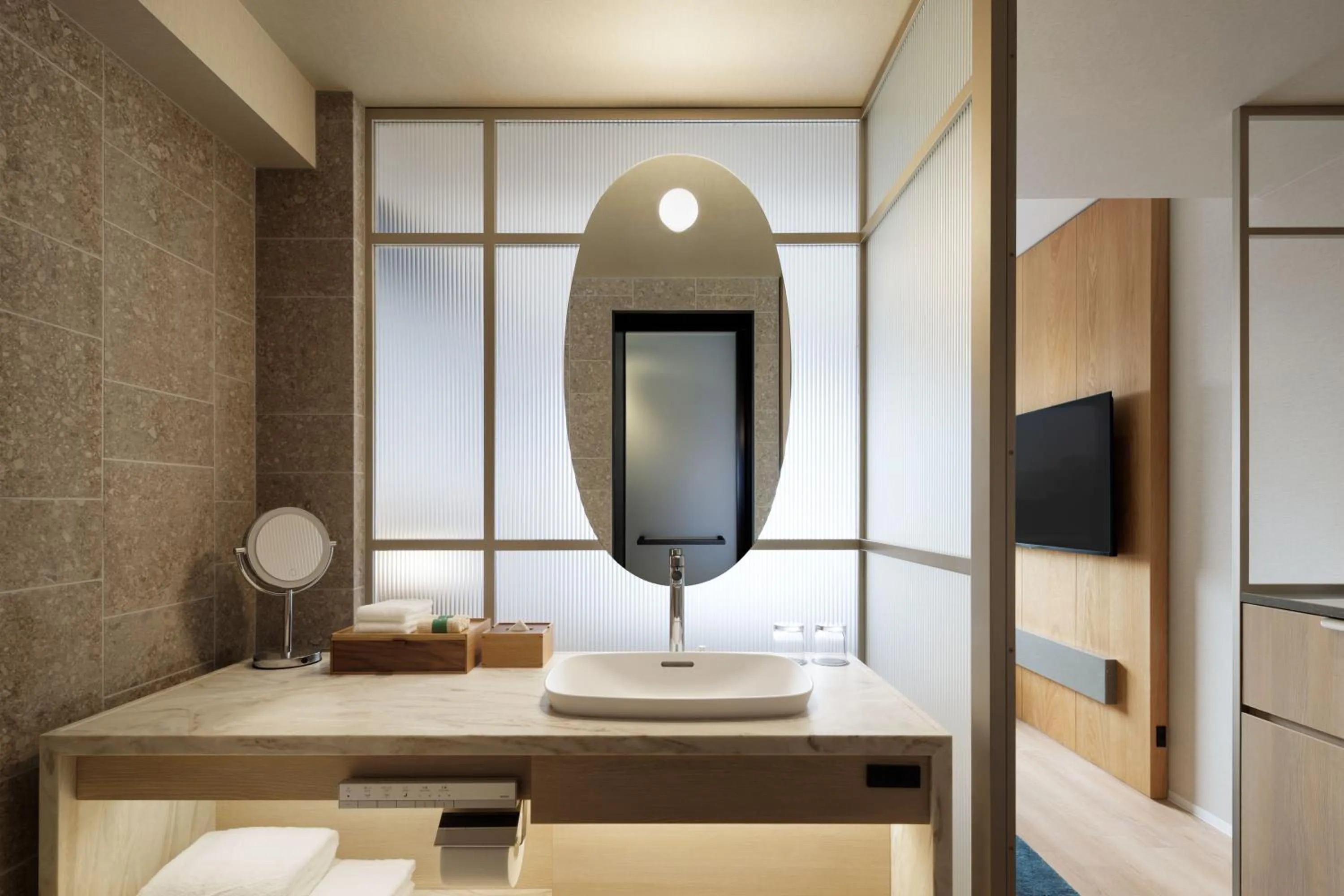 Bathroom in Courtyard by Marriott Sapporo