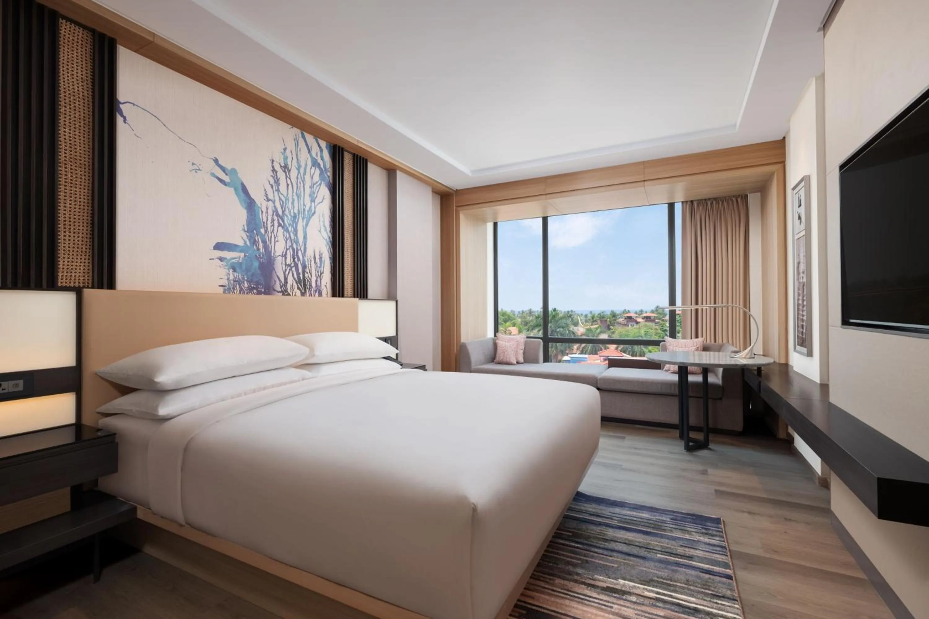 Bedroom, Bed in Courtyard by Marriott Goa Colva