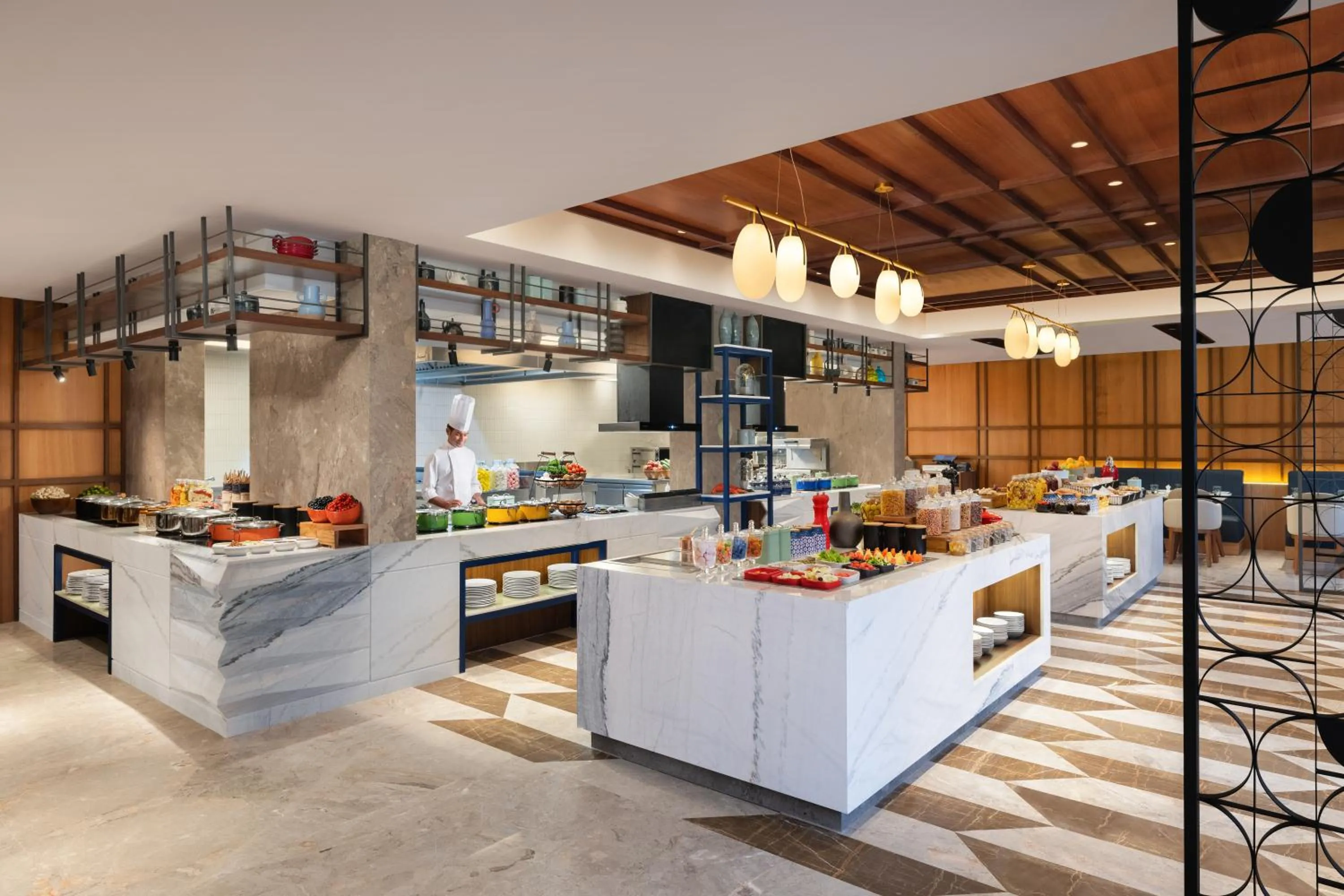 Restaurant/places to eat in Courtyard by Marriott Goa Colva