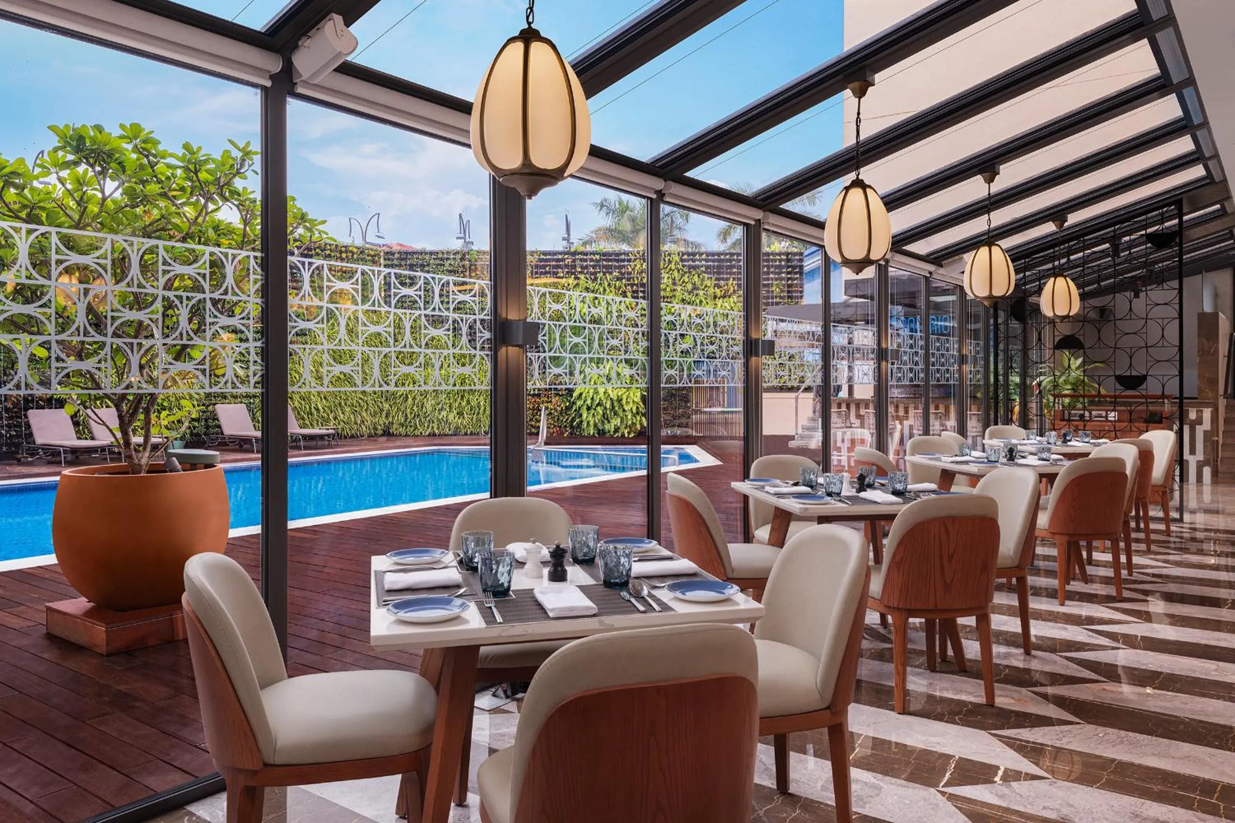 Restaurant/places to eat in Courtyard by Marriott Goa Colva