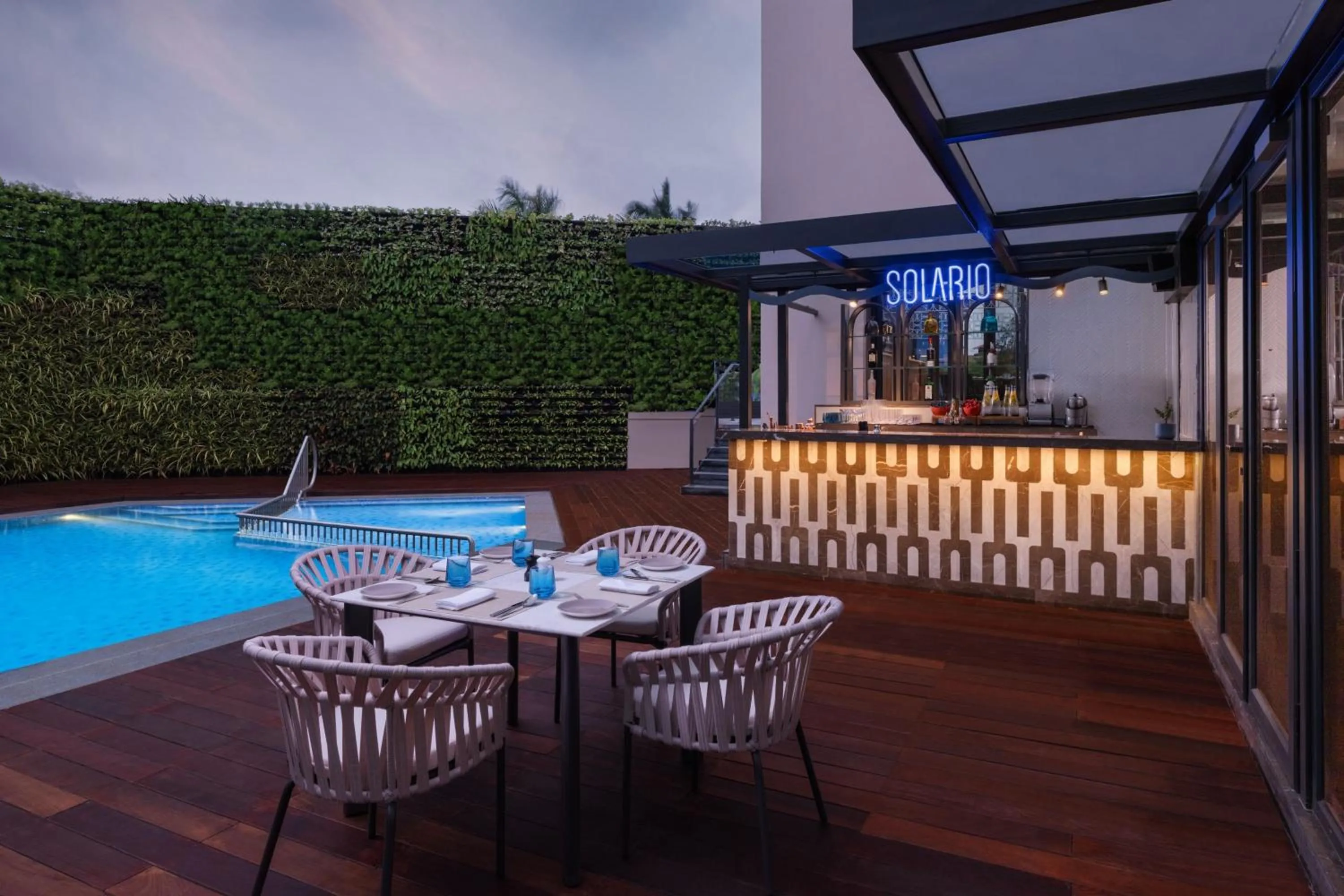 Swimming pool in Courtyard by Marriott Goa Colva