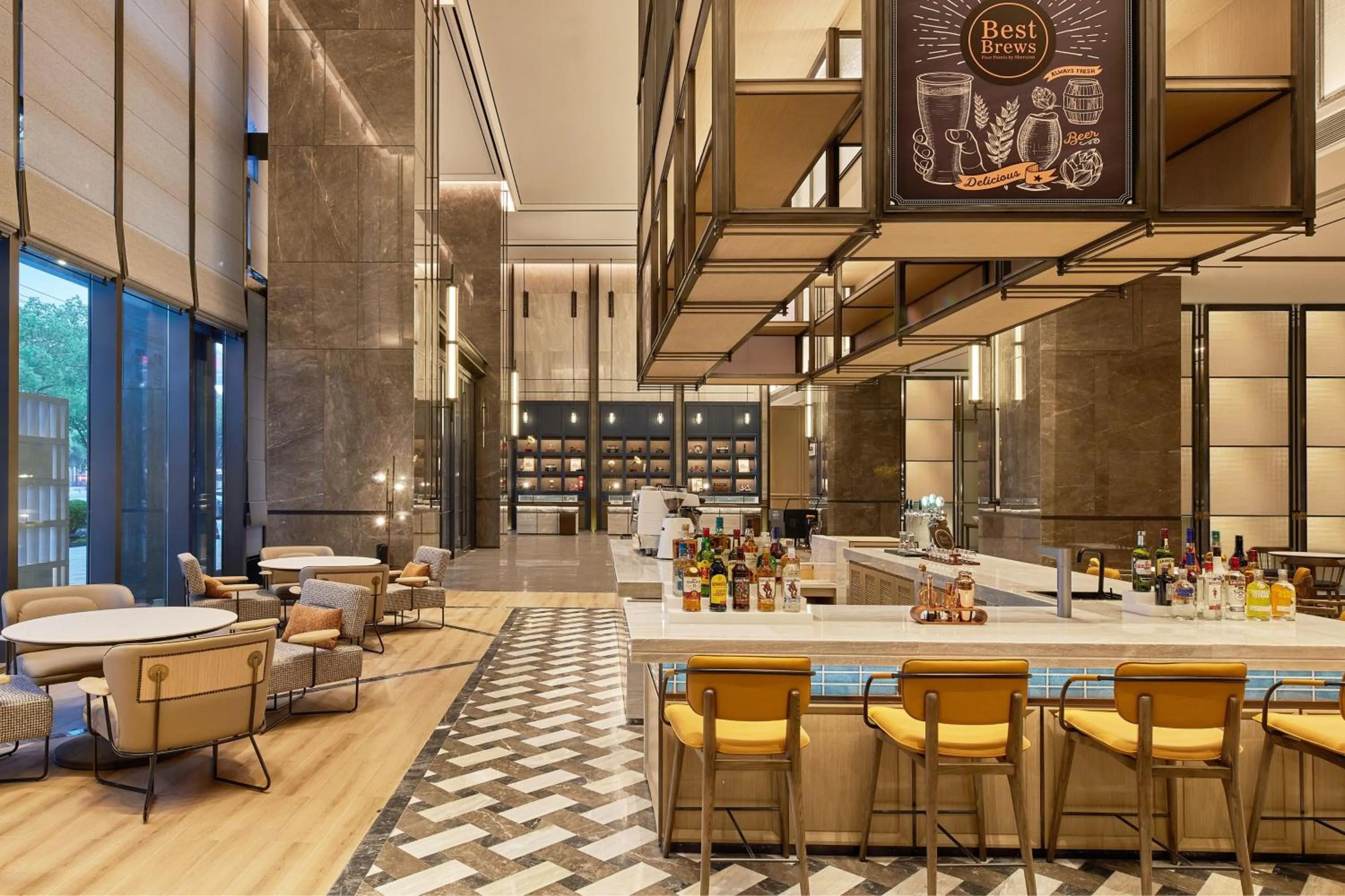 Lobby or reception in Four Points by Sheraton Linhai