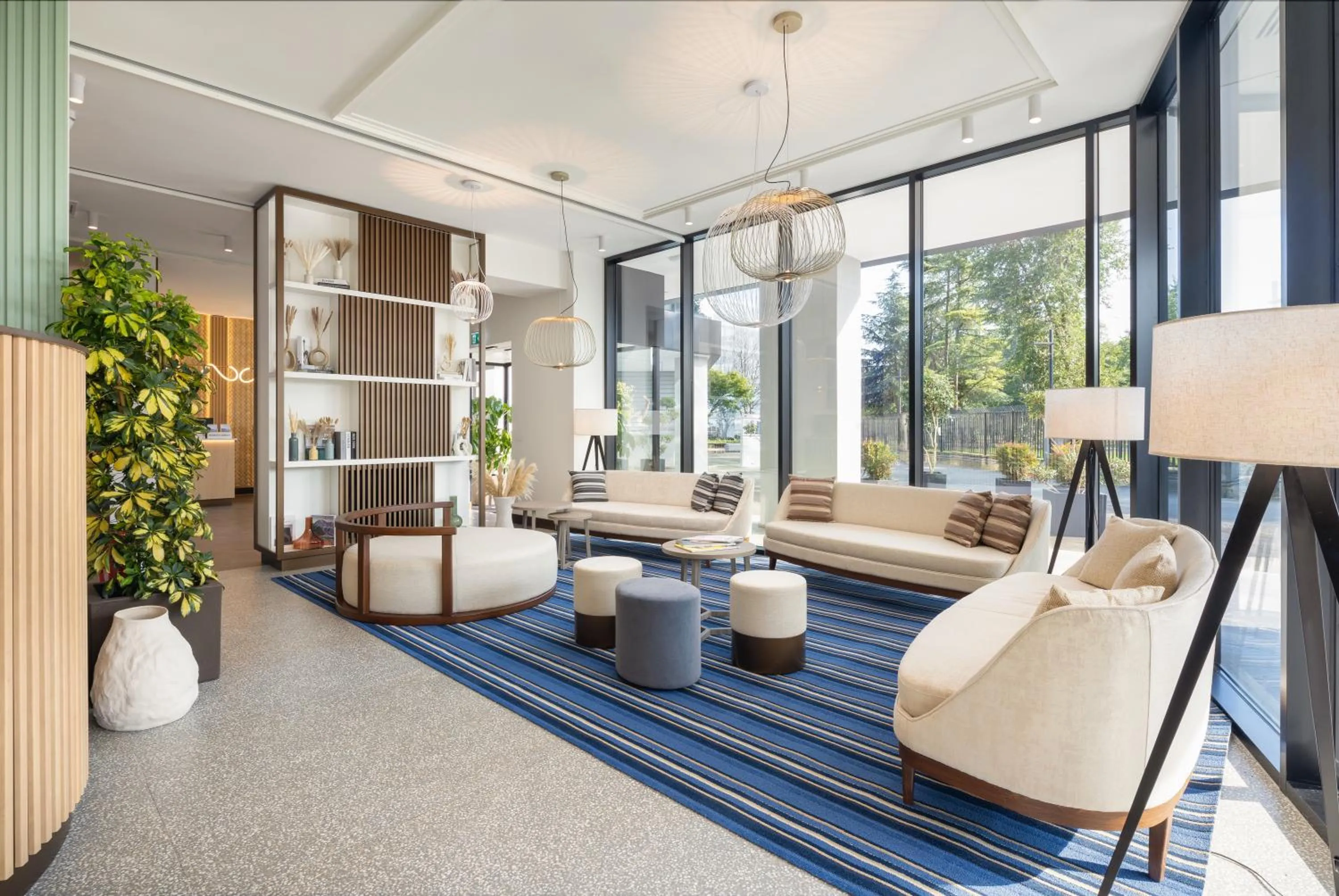 Lobby or reception in Courtyard by Marriott Milano Linate