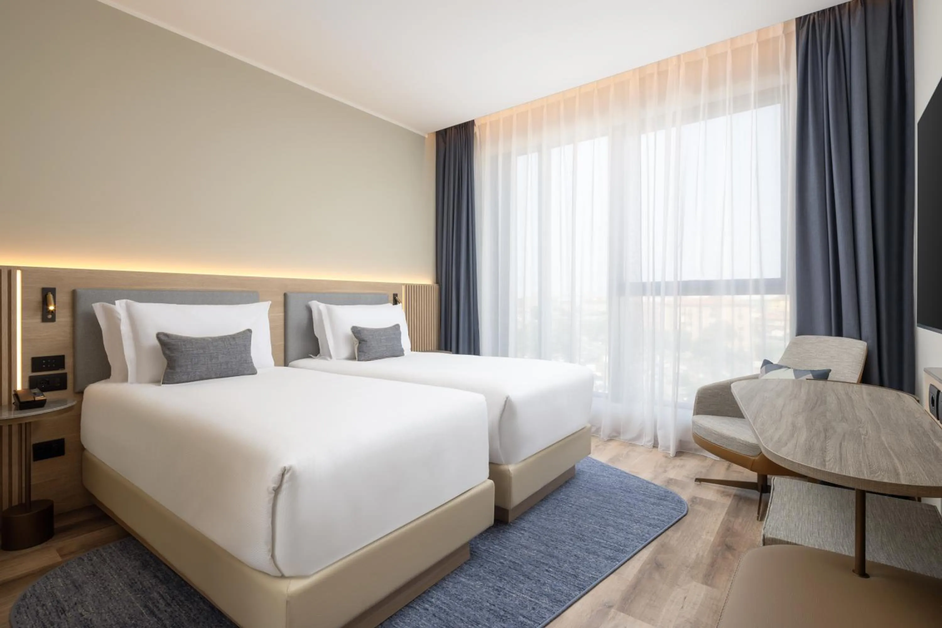 Bed in Courtyard by Marriott Milano Linate