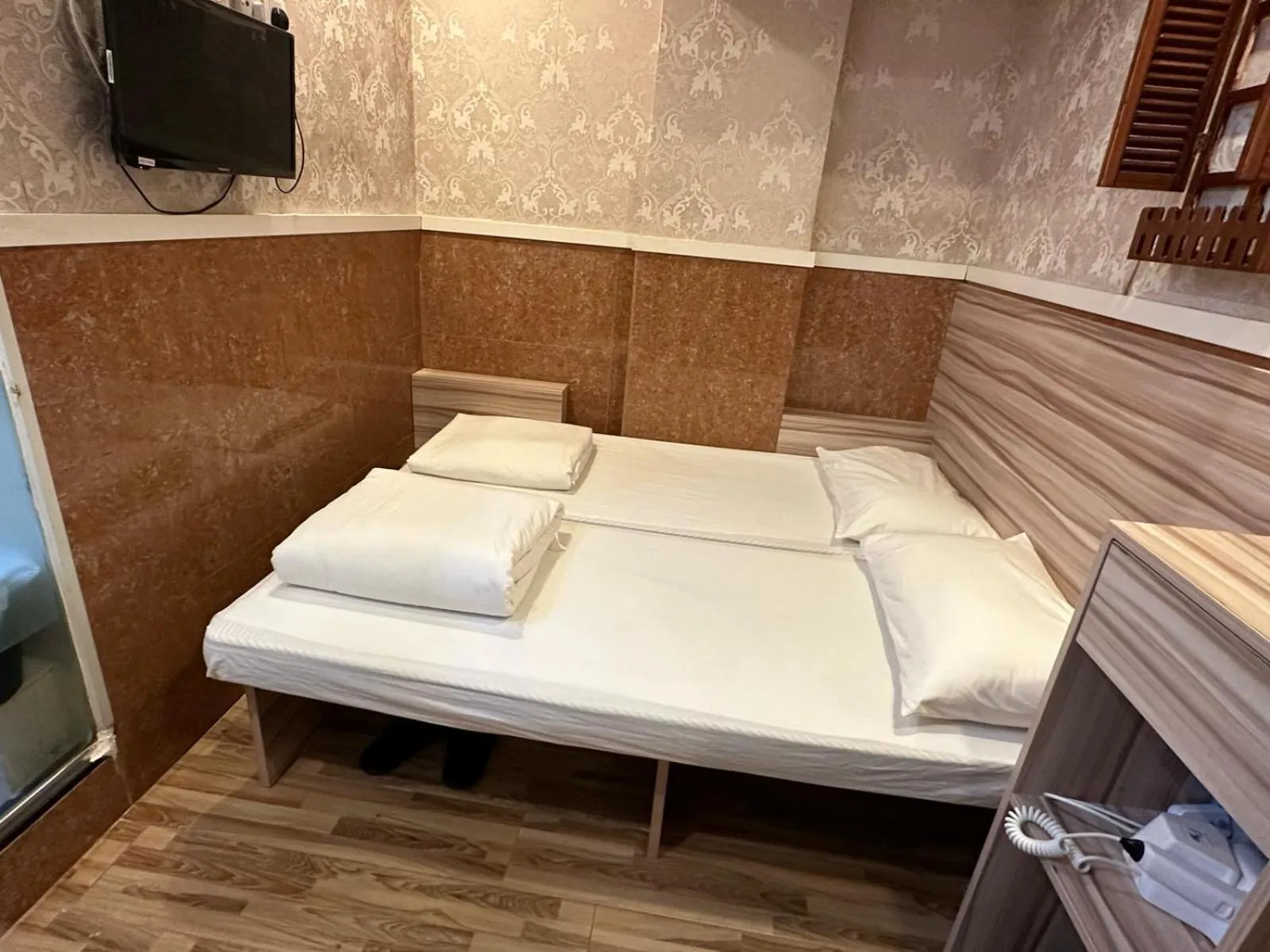 Bed in 3D Inn Hong Kong - Dragon