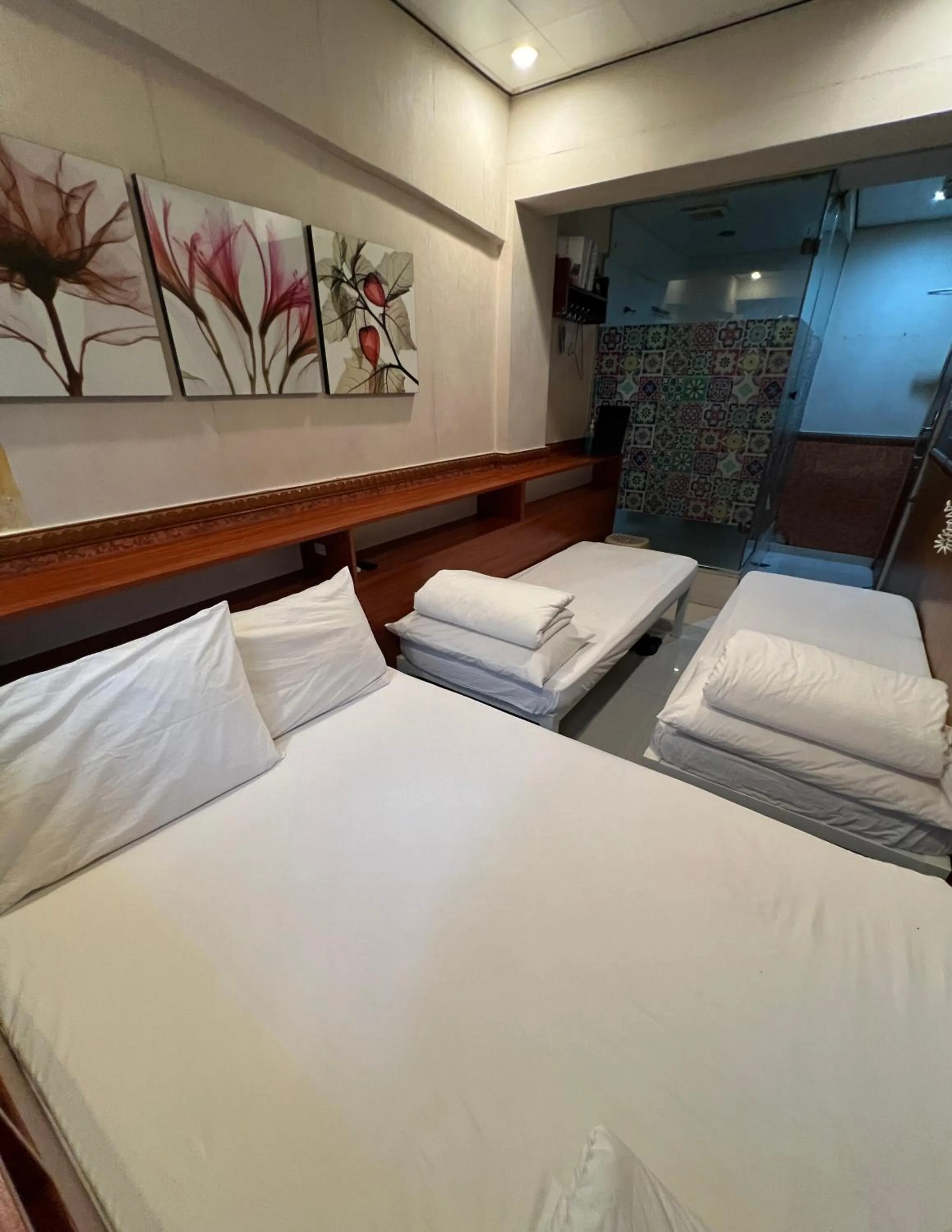 Bed in 3D Inn Hong Kong - Dragon