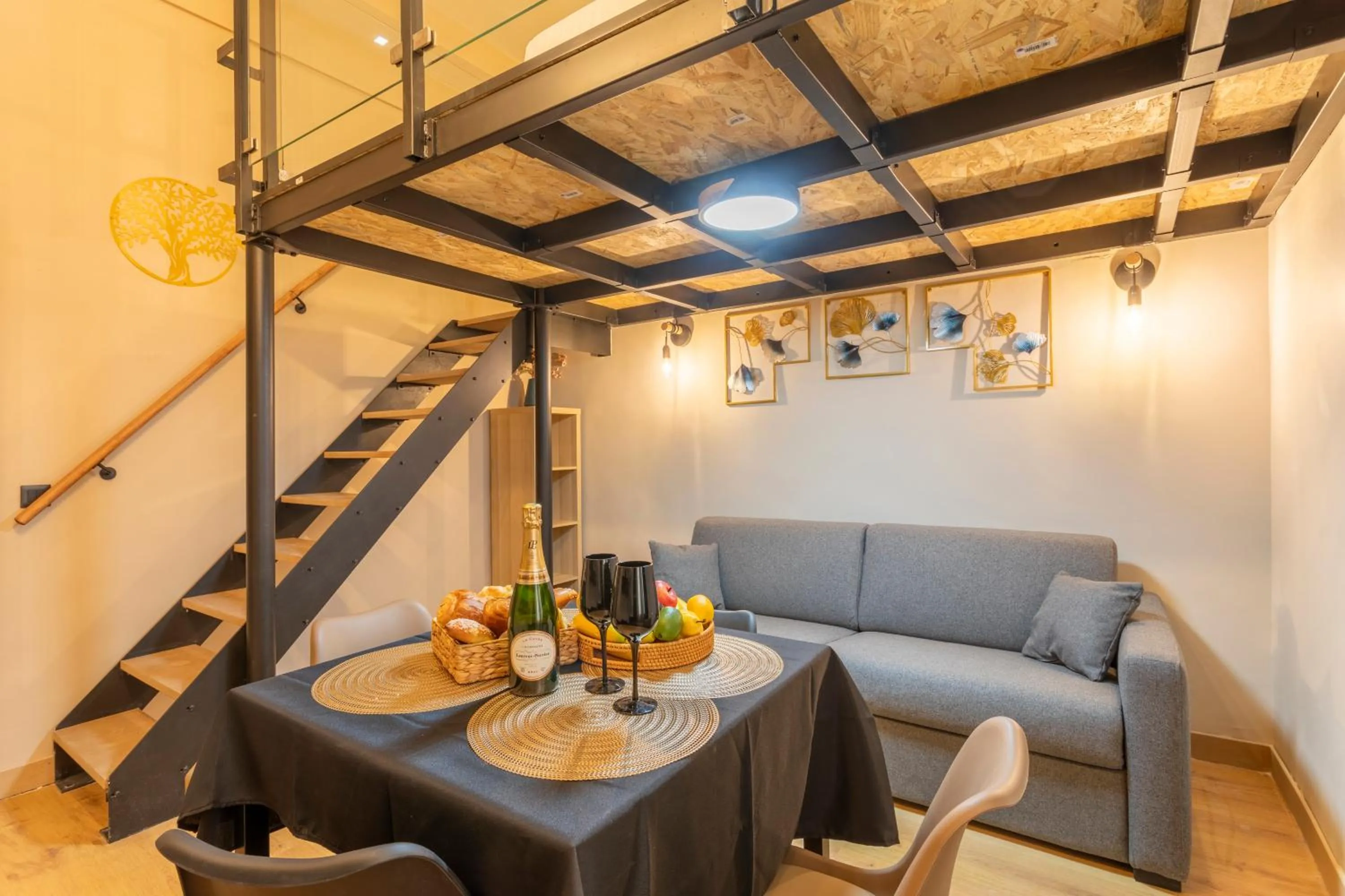 Living room in ADIRA Marseille Montgrand 2 étoiles