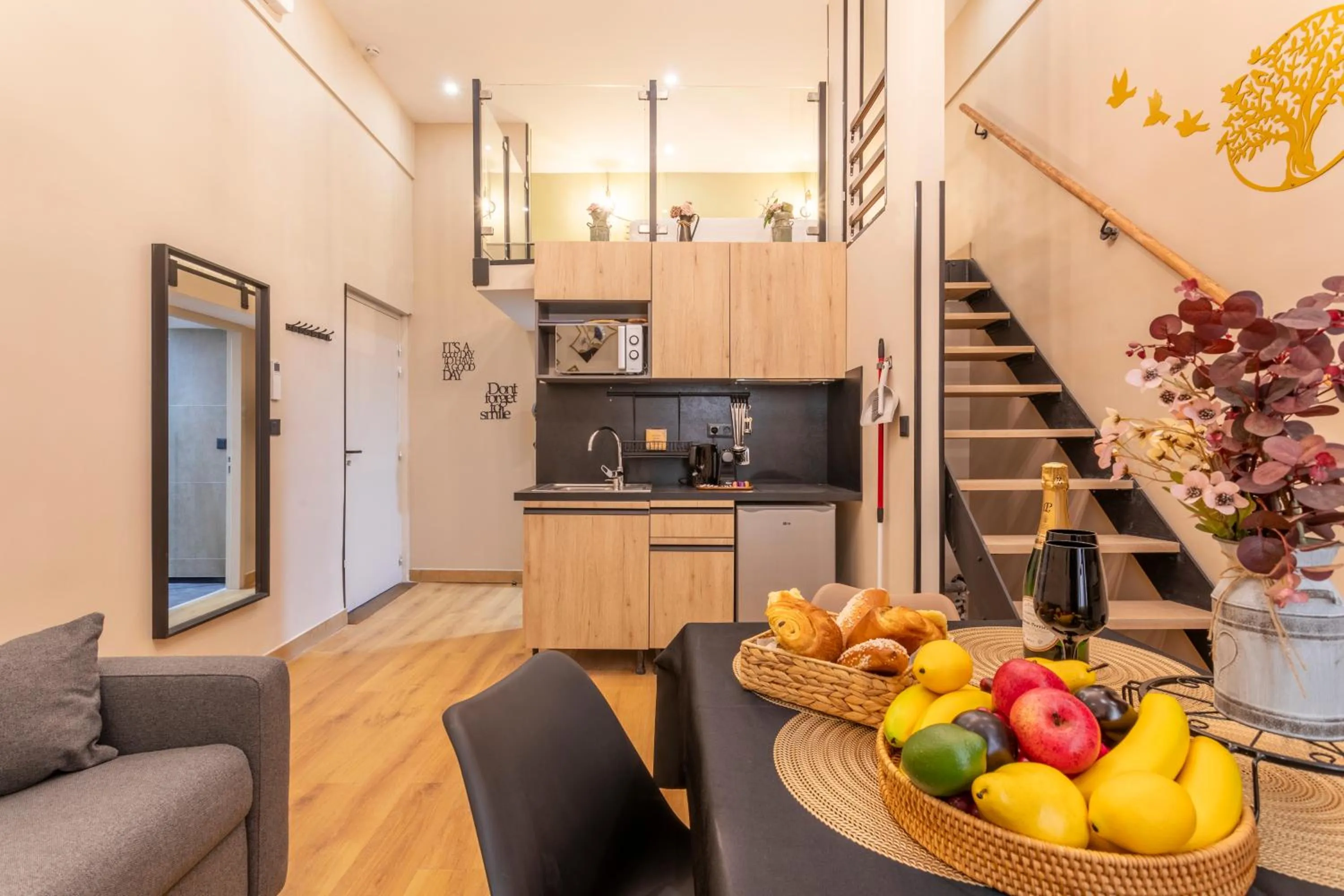 Living room in ADIRA Marseille Montgrand 2 étoiles