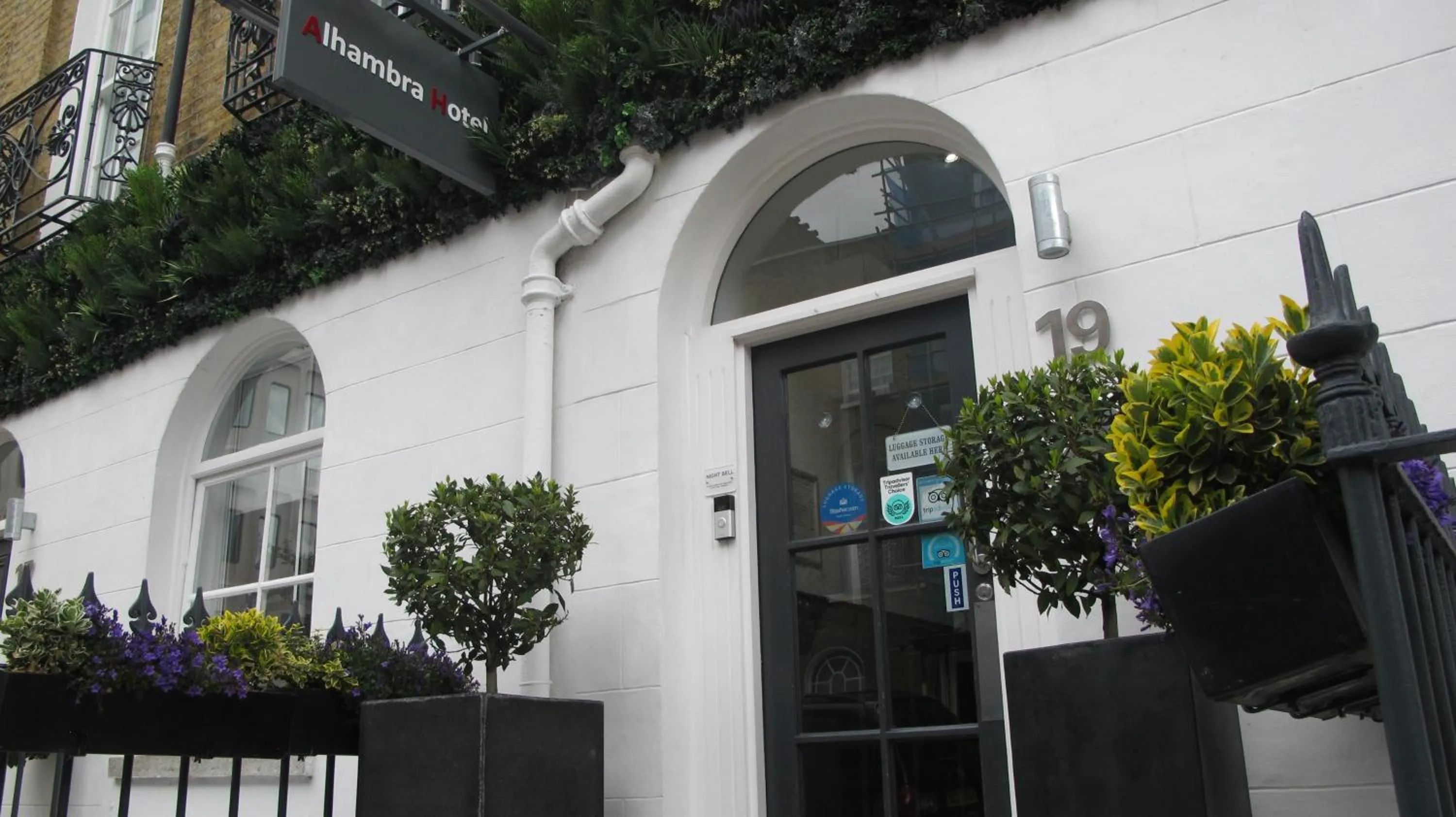 Property building in Alhambra Hotel