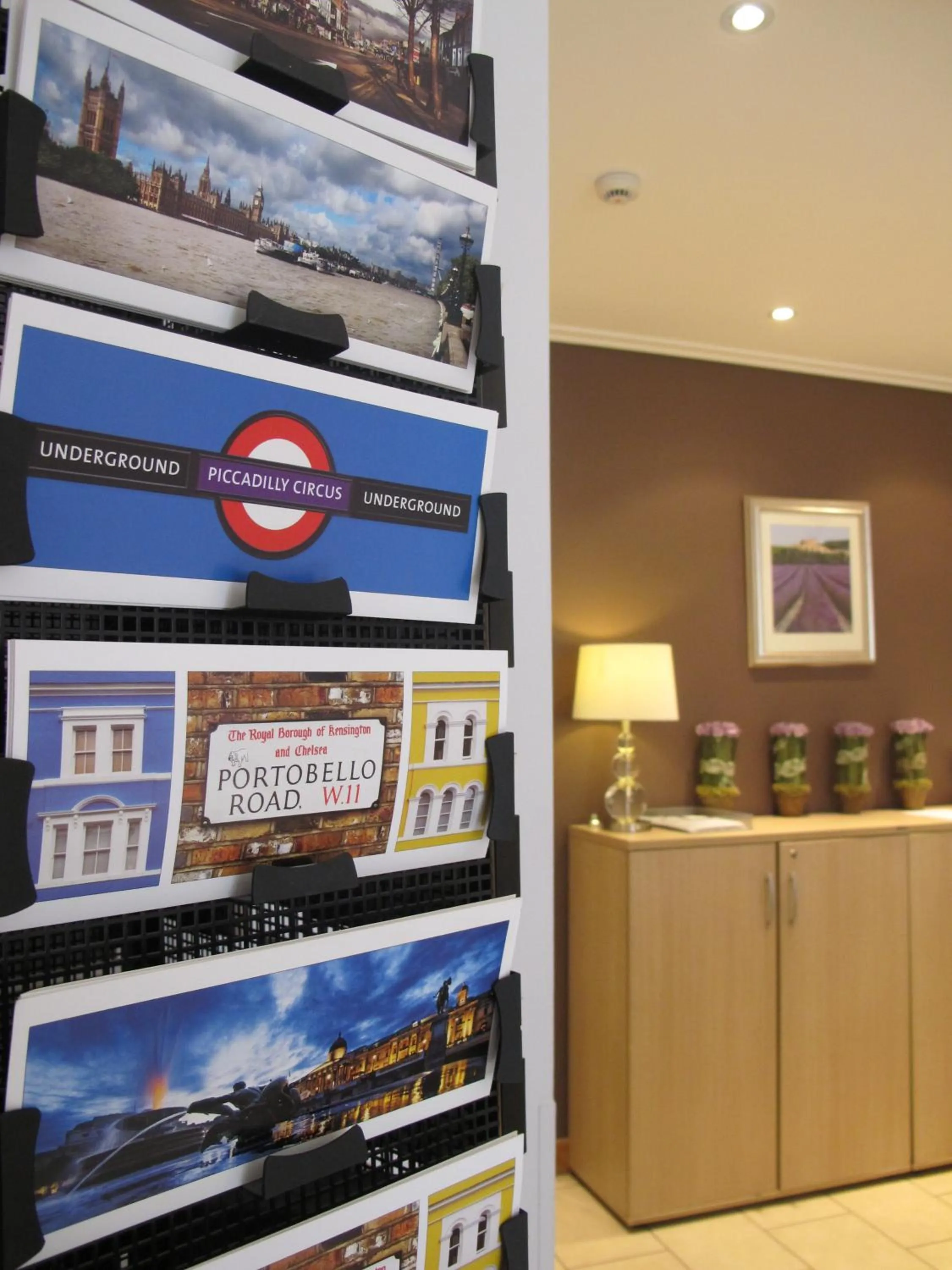 Lobby or reception in Alhambra Hotel
