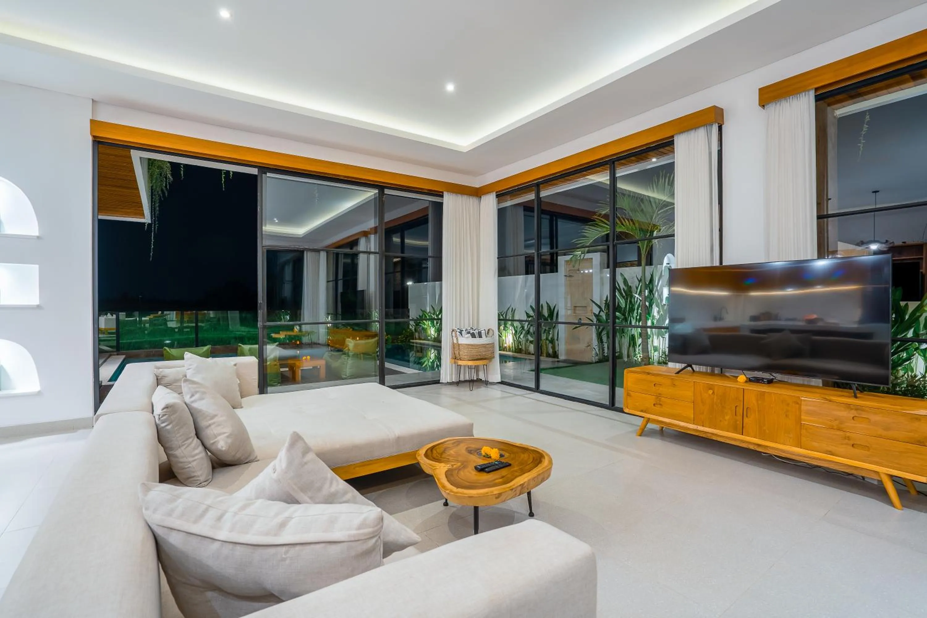 Living room in The Kaba Kaba Private Luxury Villa