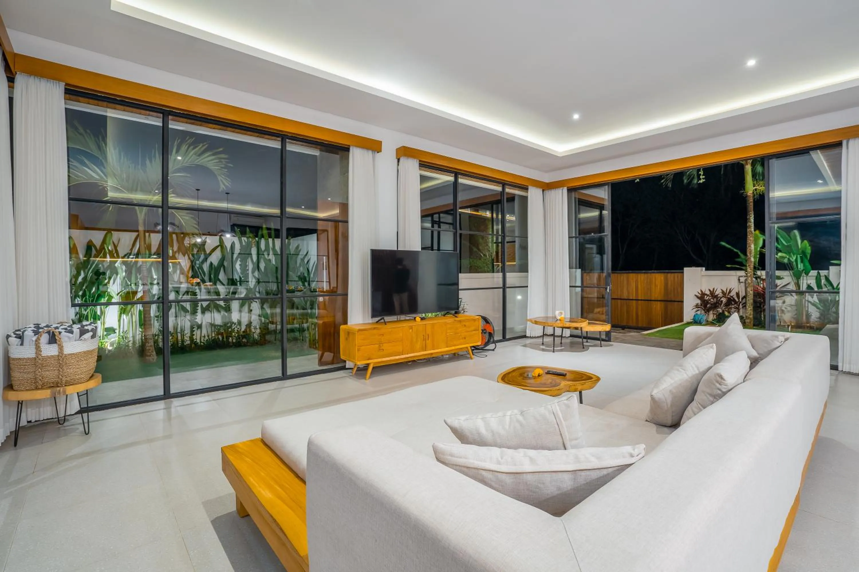 Living room in The Kaba Kaba Private Luxury Villa