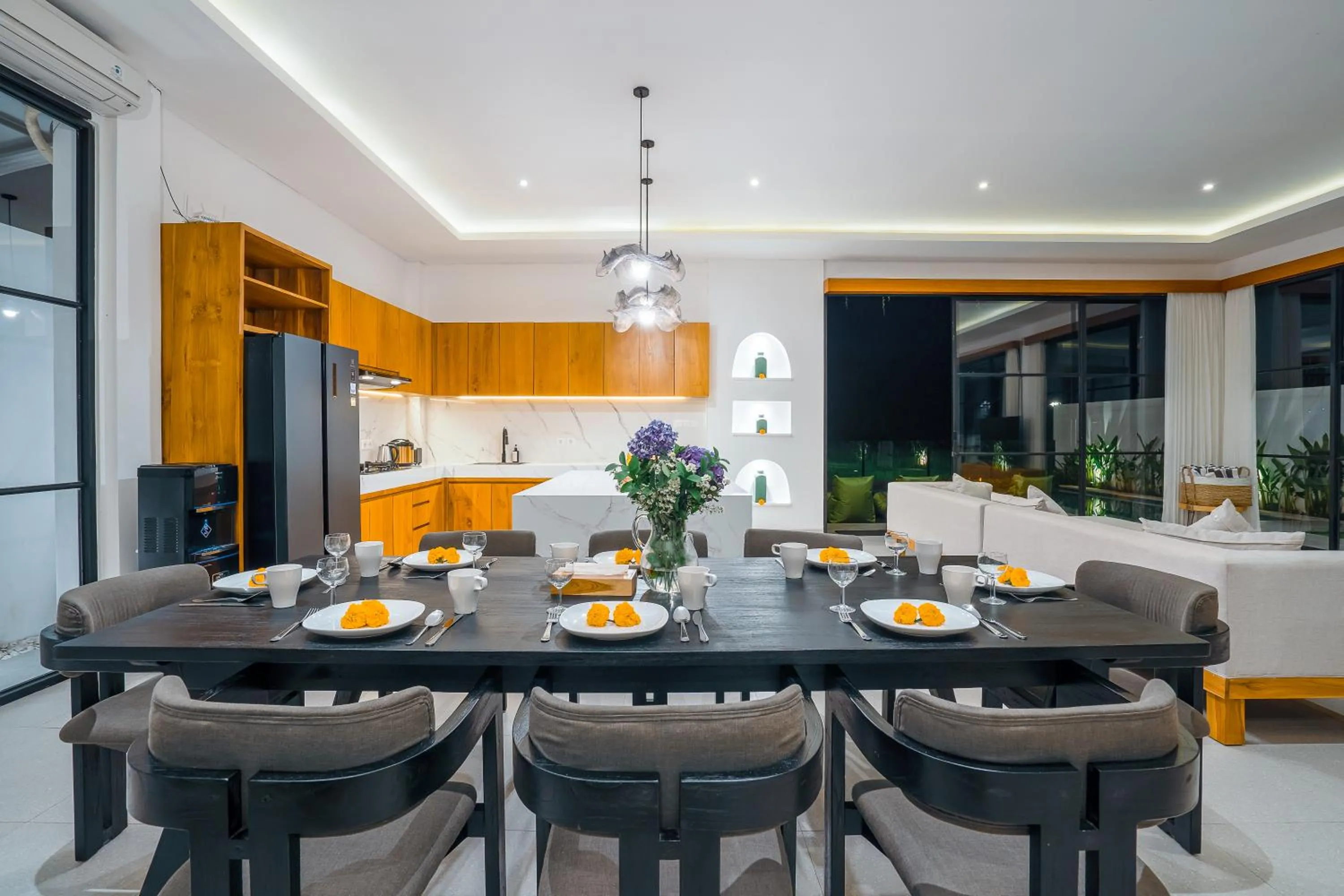 Dining area in The Kaba Kaba Private Luxury Villa