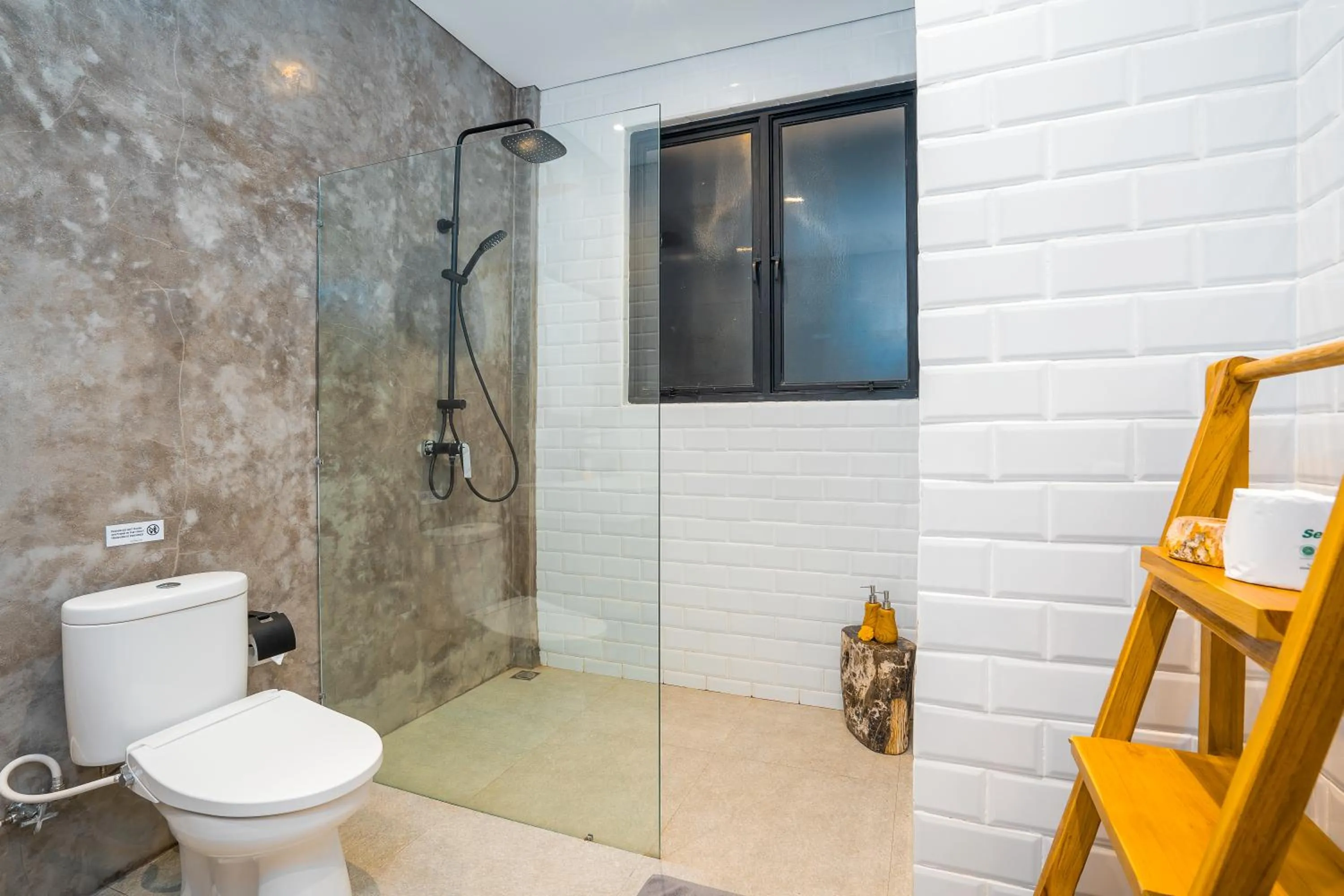 Shower in The Kaba Kaba Private Luxury Villa