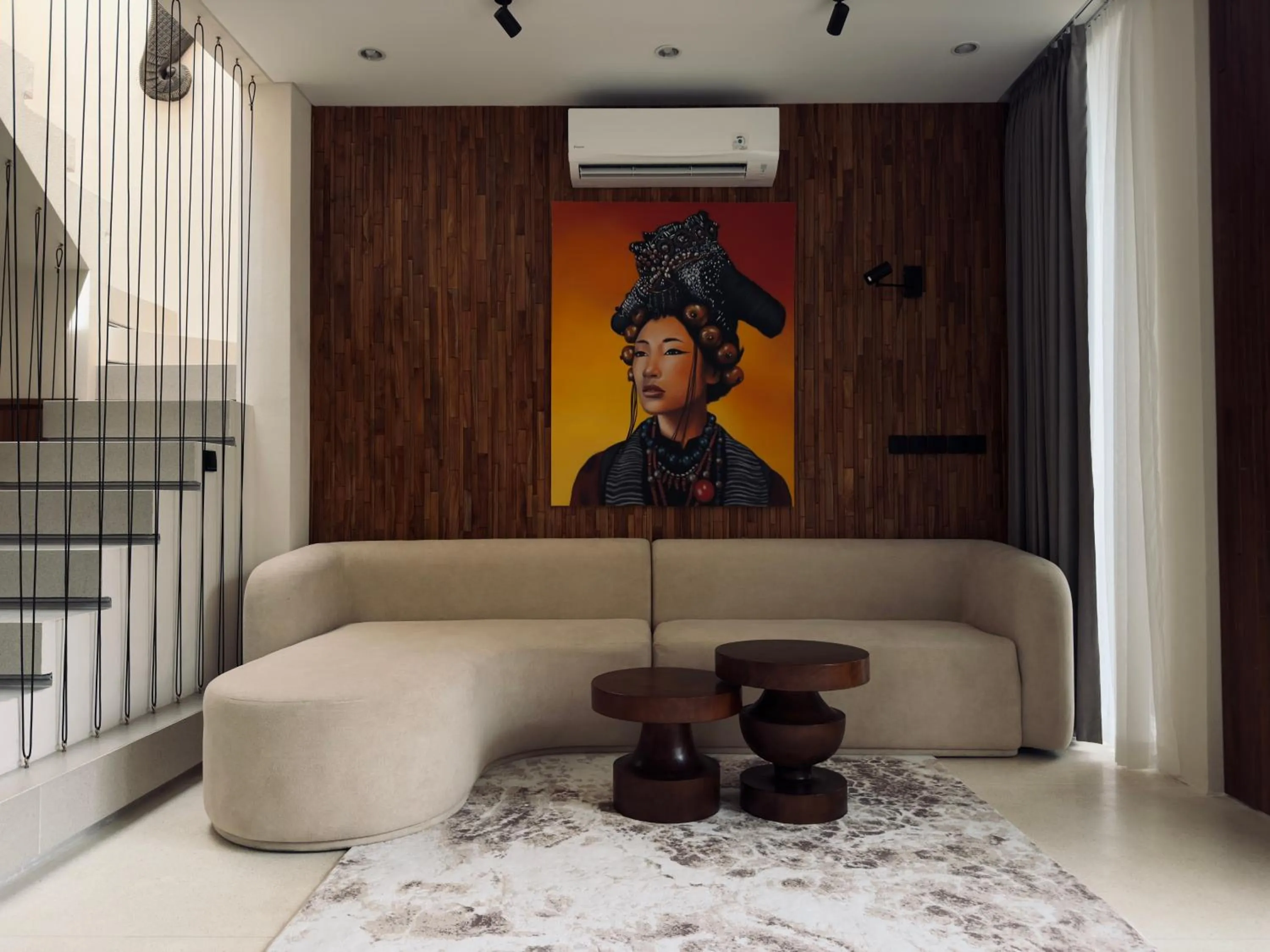 Living room in Rahya Villas Complex