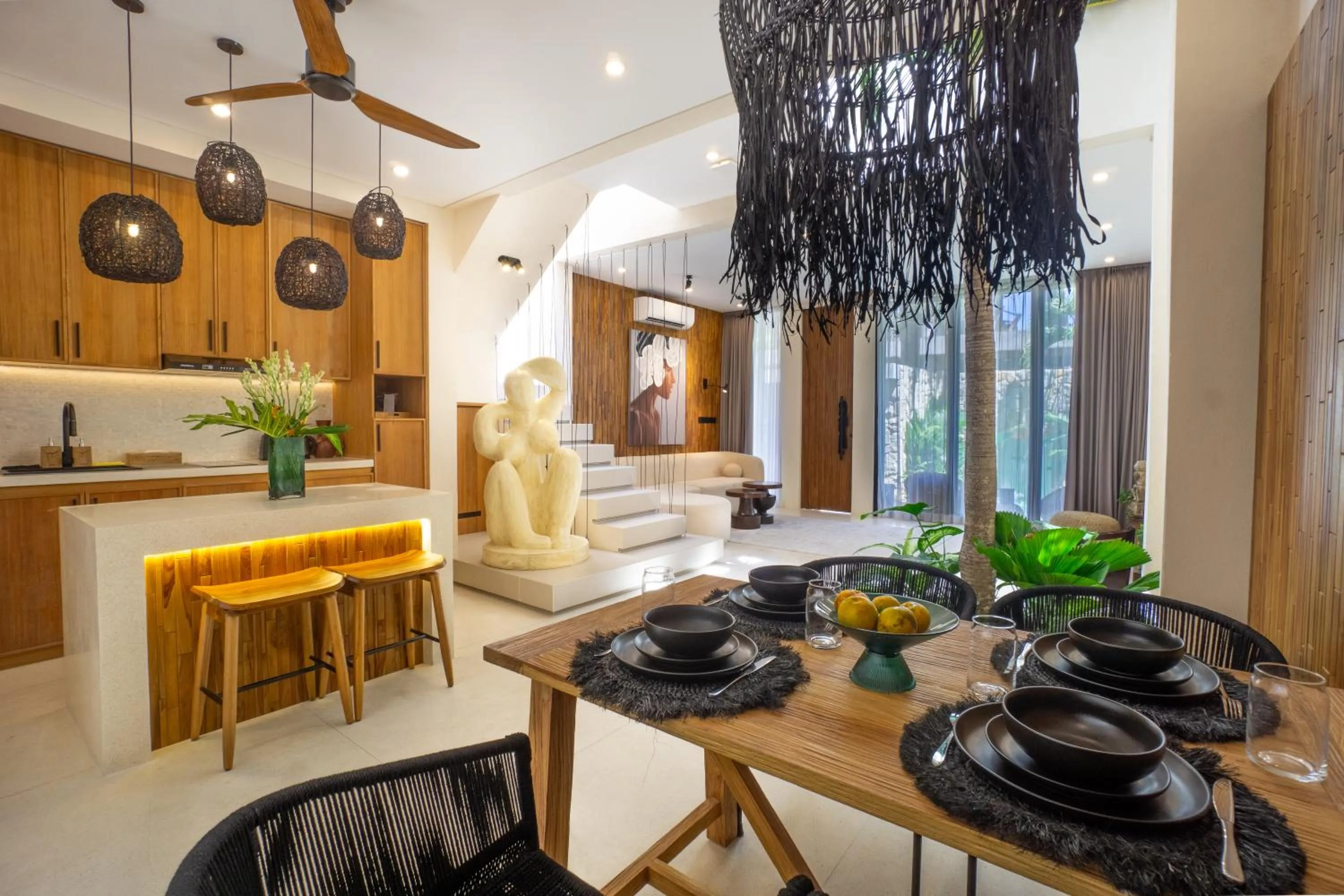 Kitchen or kitchenette in Rahya Villas Complex