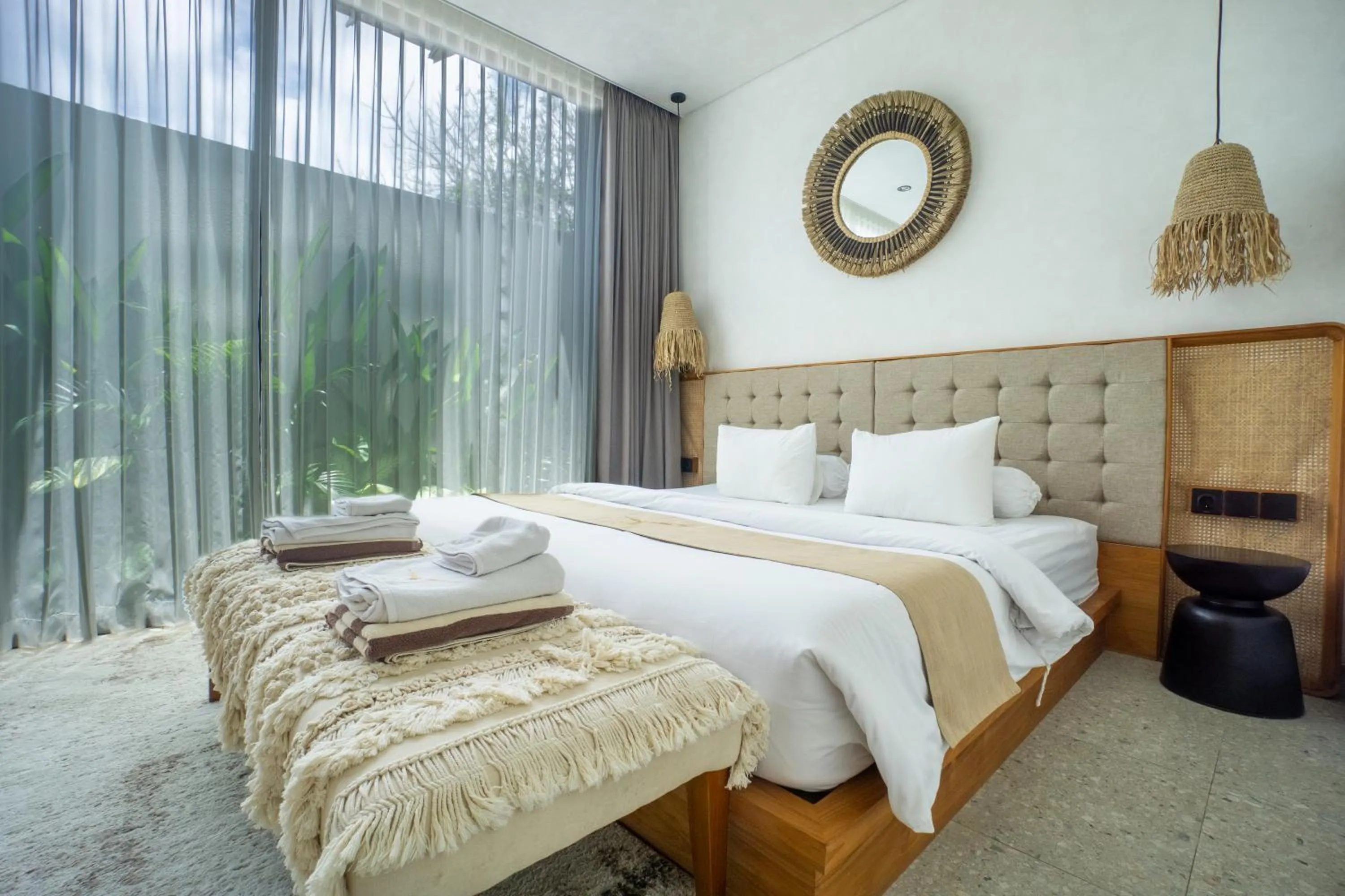 Bed in Rahya Villas Complex