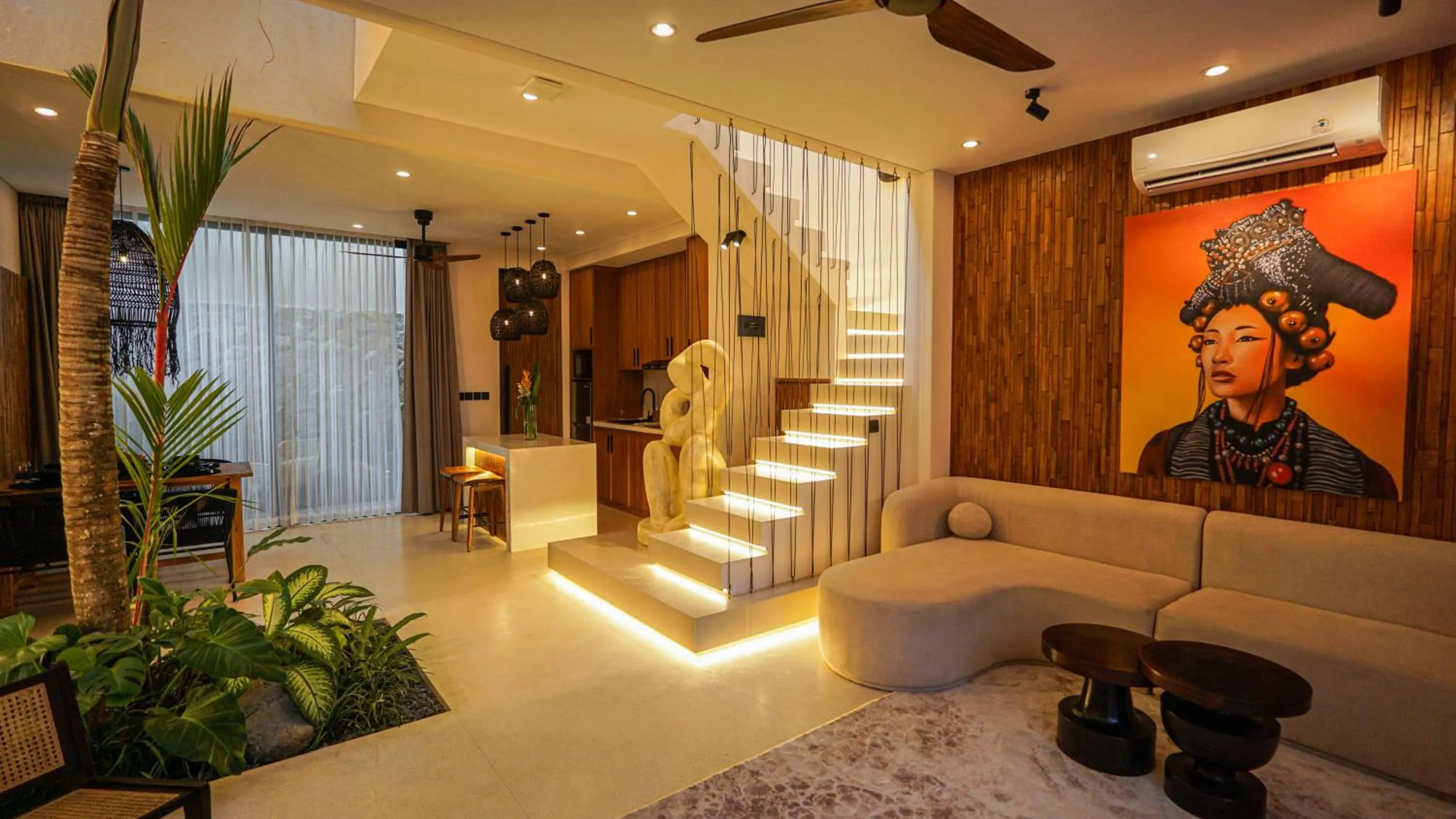 Living room in Rahya Villas Complex