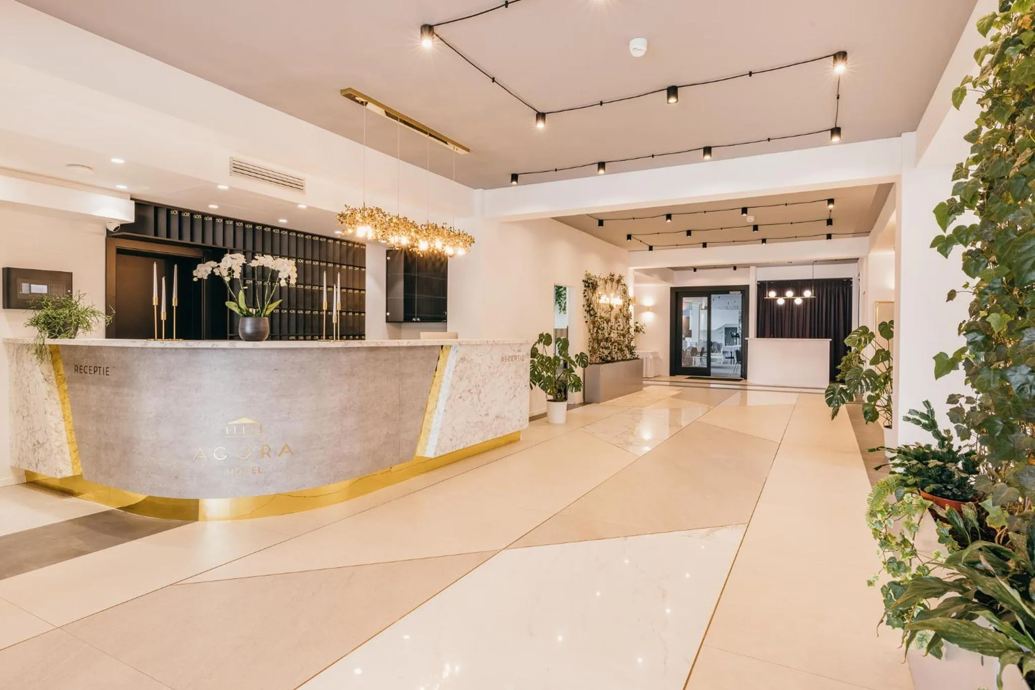 Lobby or reception in HOTEL AGORA Mures