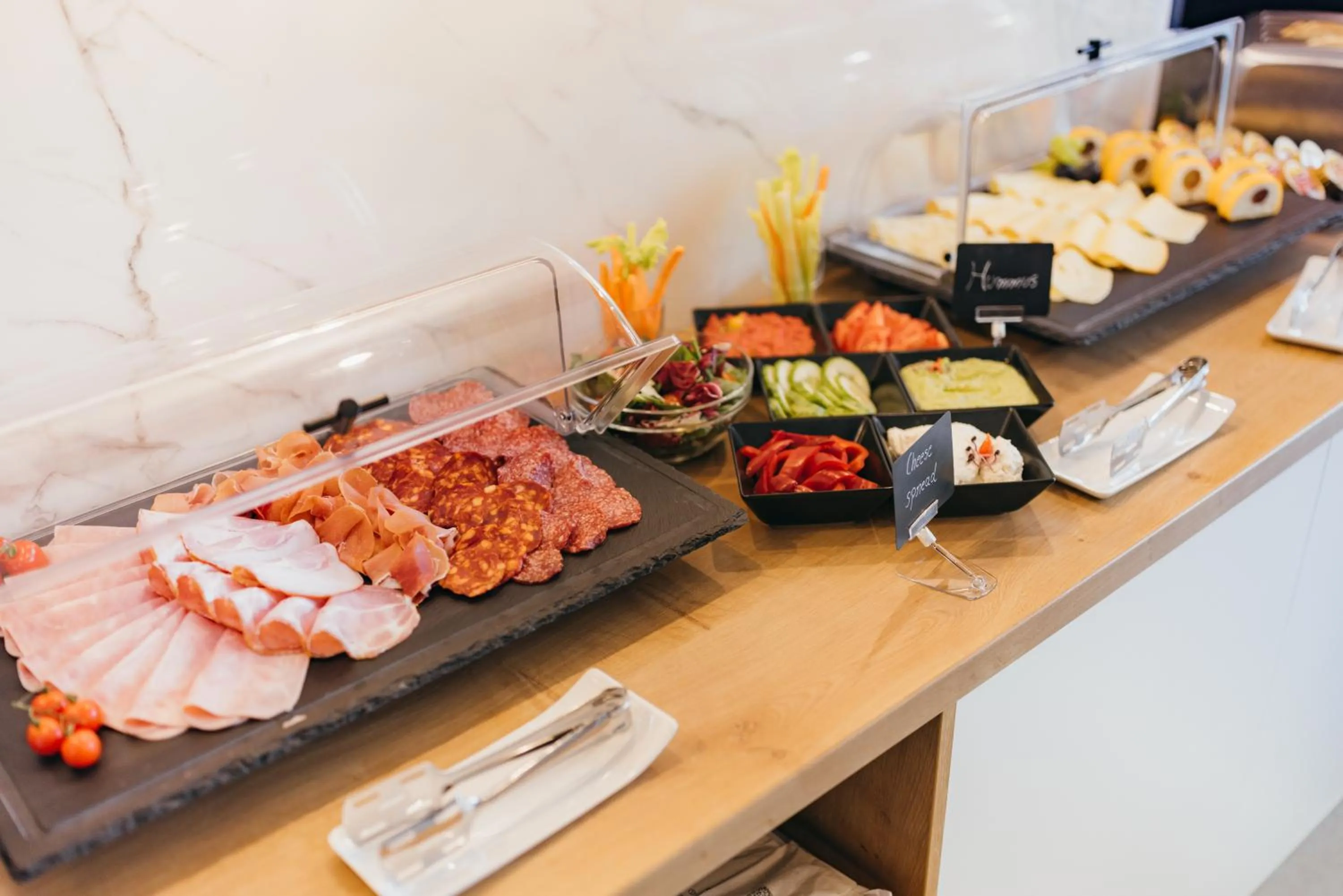 Buffet breakfast in HOTEL AGORA Mures