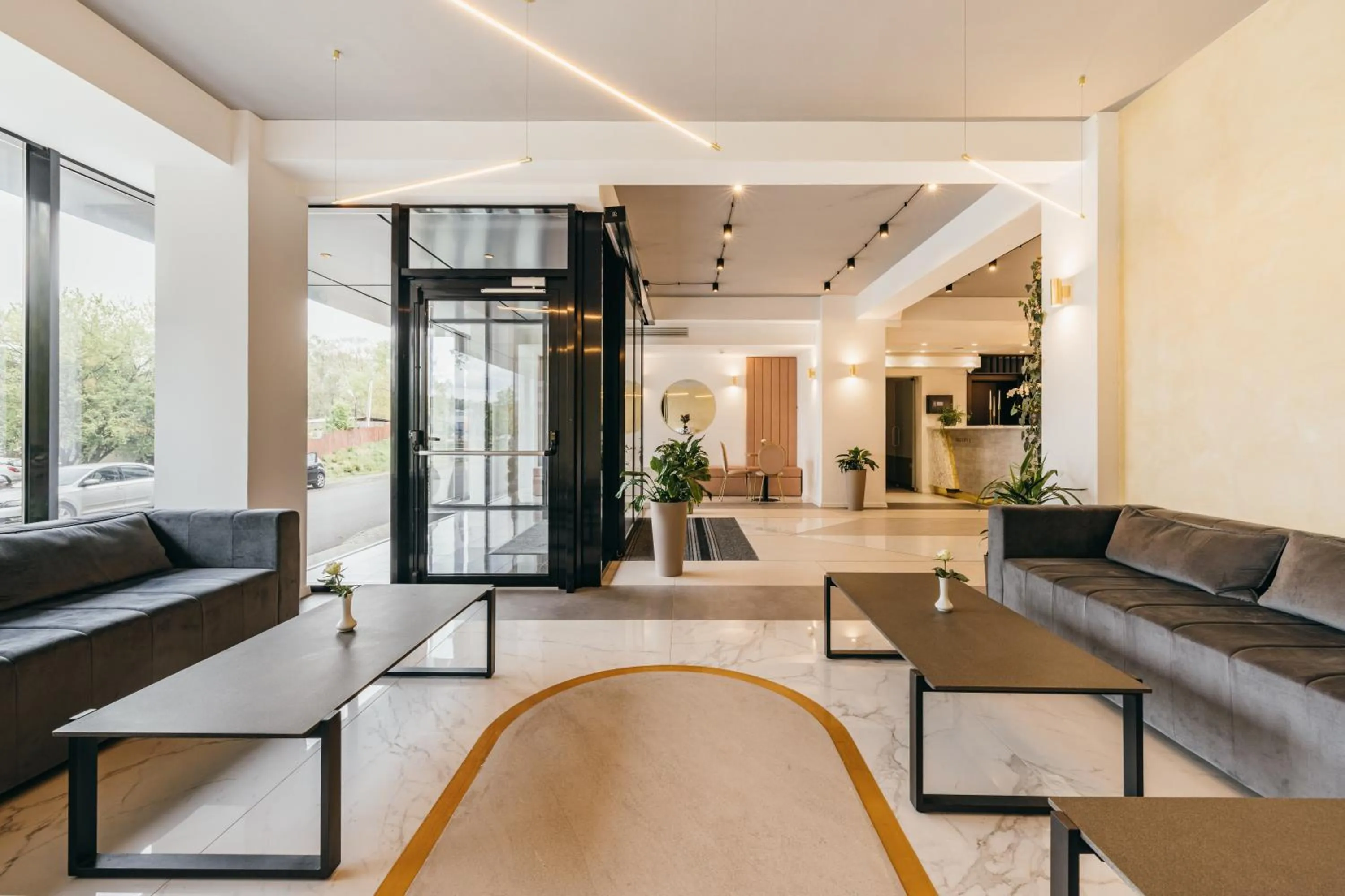 Lobby or reception in HOTEL AGORA Mures