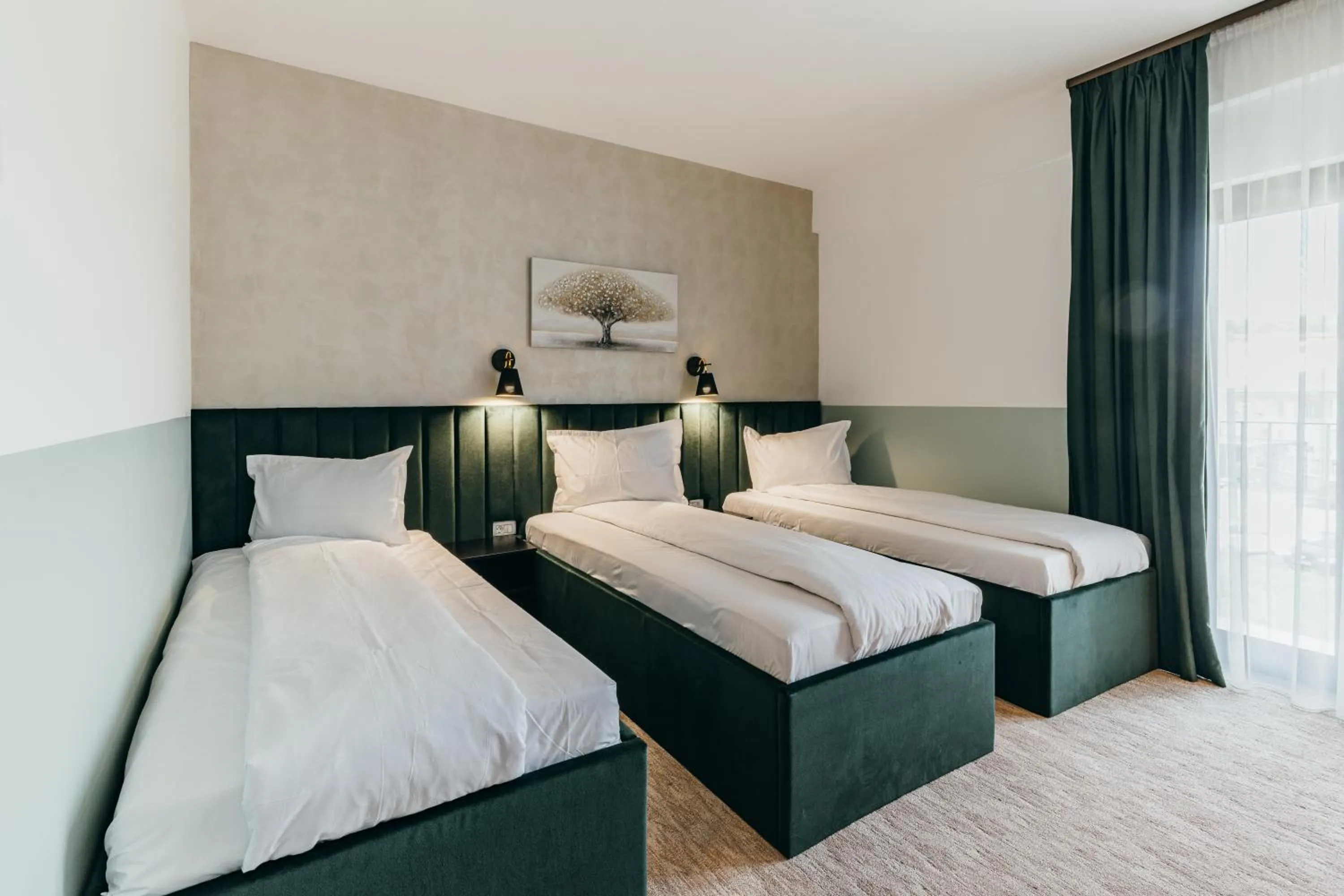 Photo of the whole room, Bed in HOTEL AGORA Mures