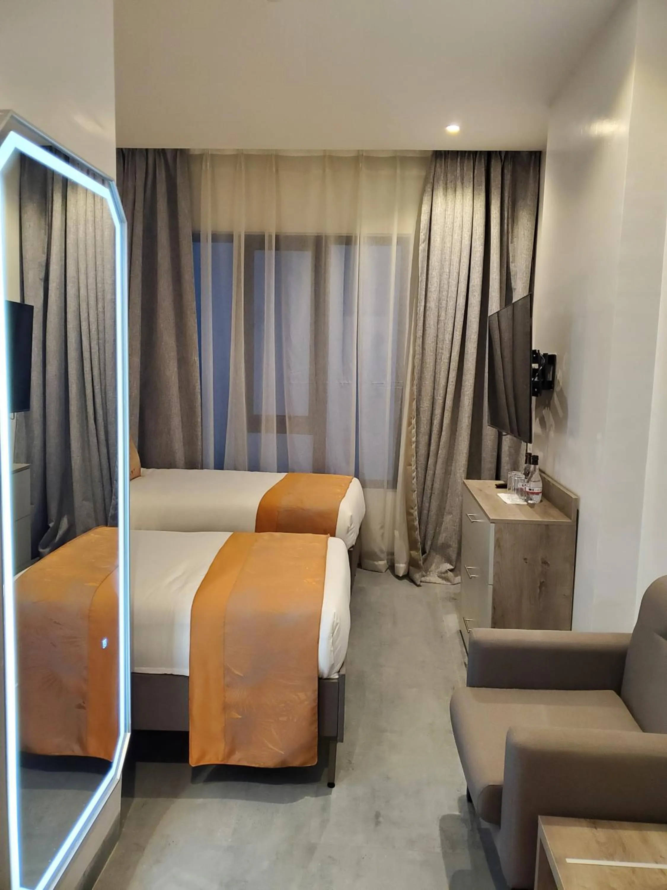 Bed in Baraka Tower Hotel