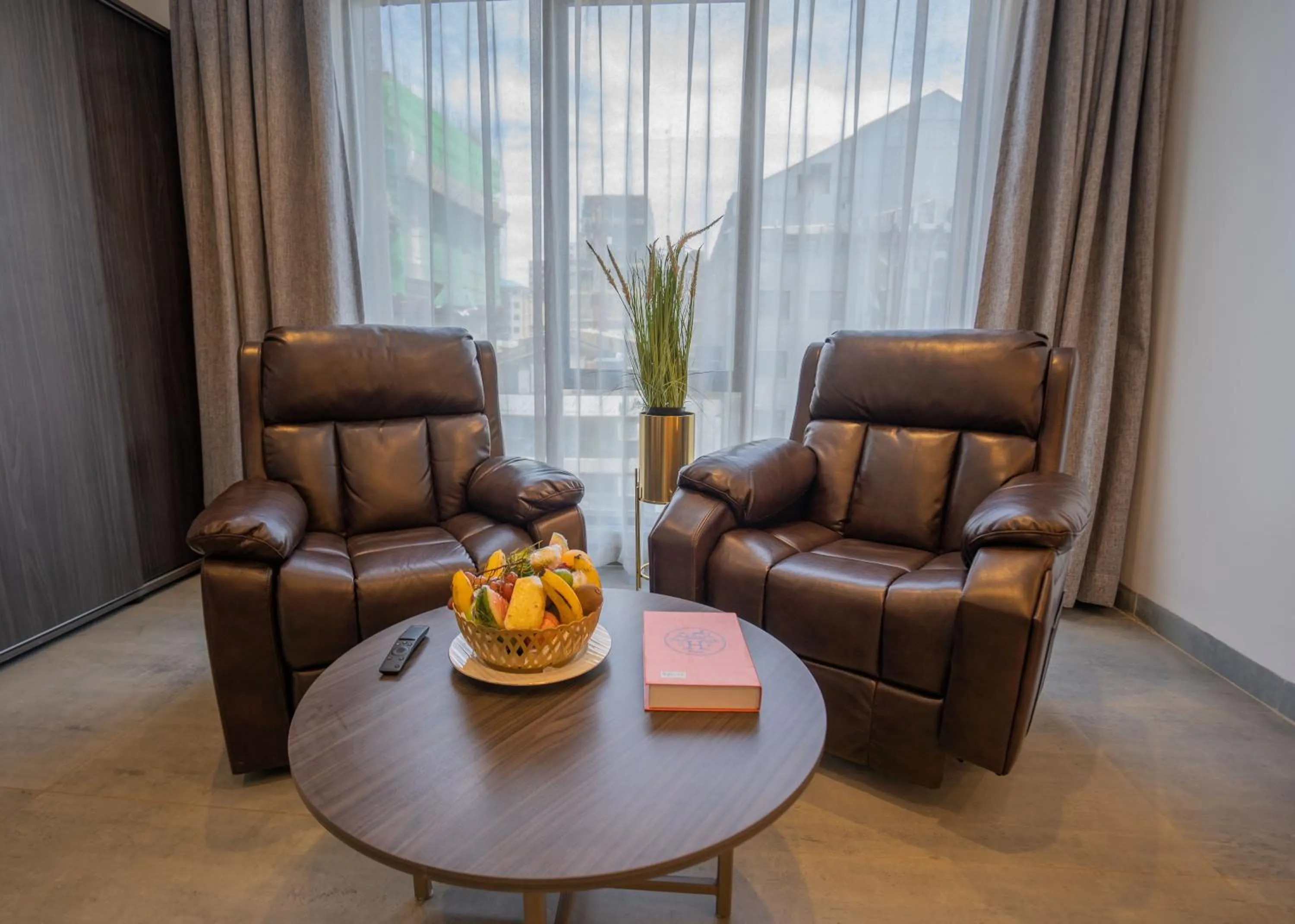 Seating area in Baraka Tower Hotel