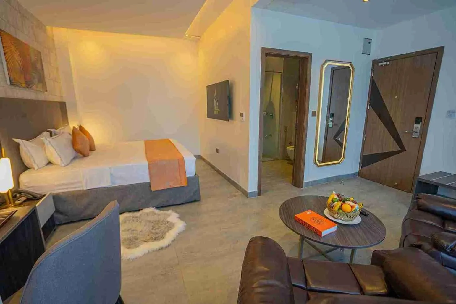 Photo of the whole room, Bed in Baraka Tower Hotel